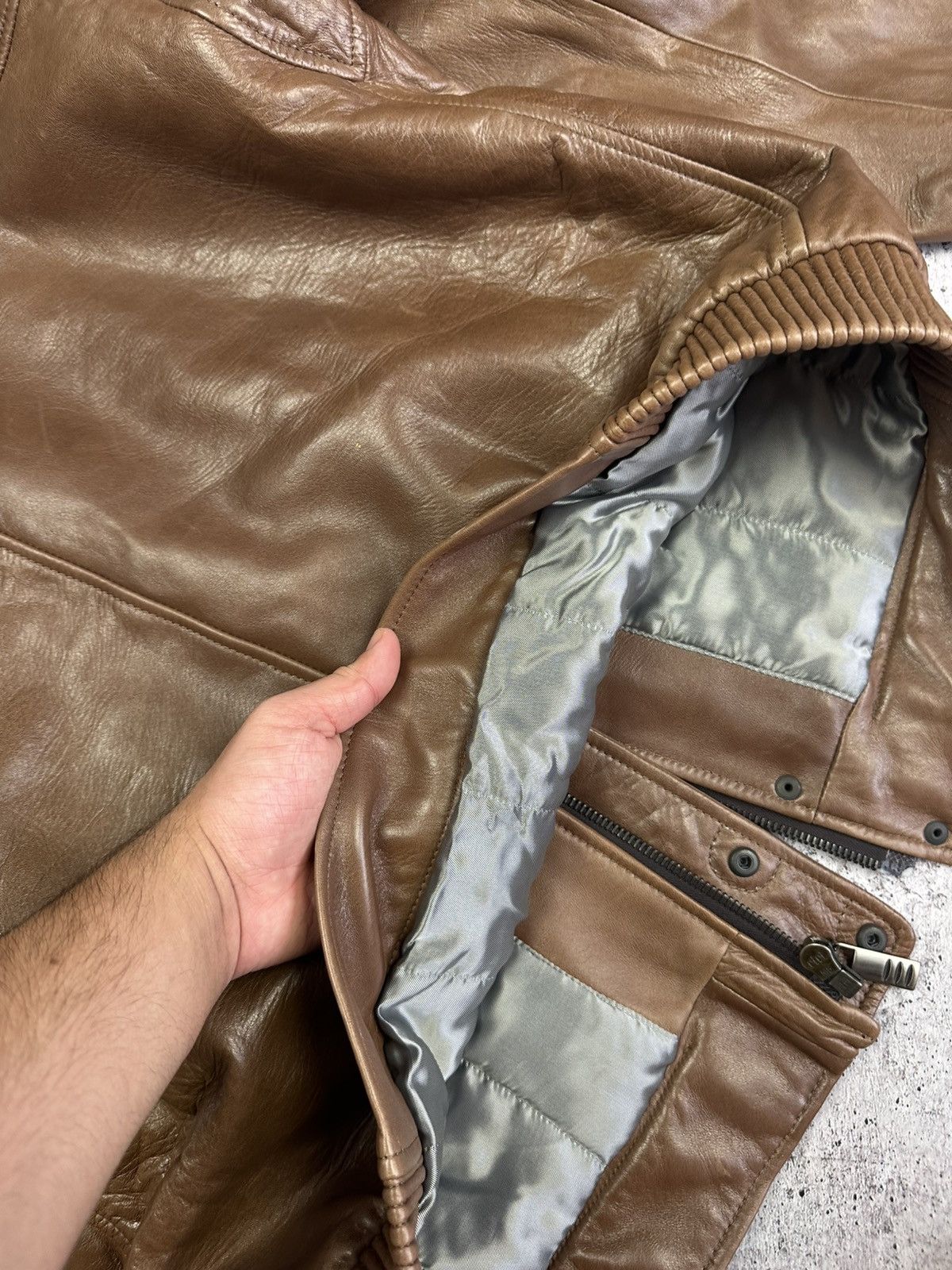 Porsche Design 000/600 Porsche Design Limited Edition Leather Jacket Size US XL / EU 56 / 4 - 19 Thumbnail