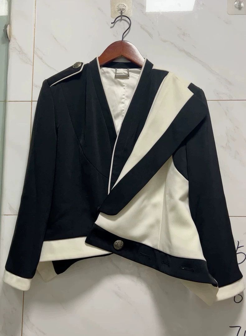 Alexander McQueen Alexander McQueen Black and White Jacket- DMC Size US M / EU 48-50 / 2 - 1 Thumbnail