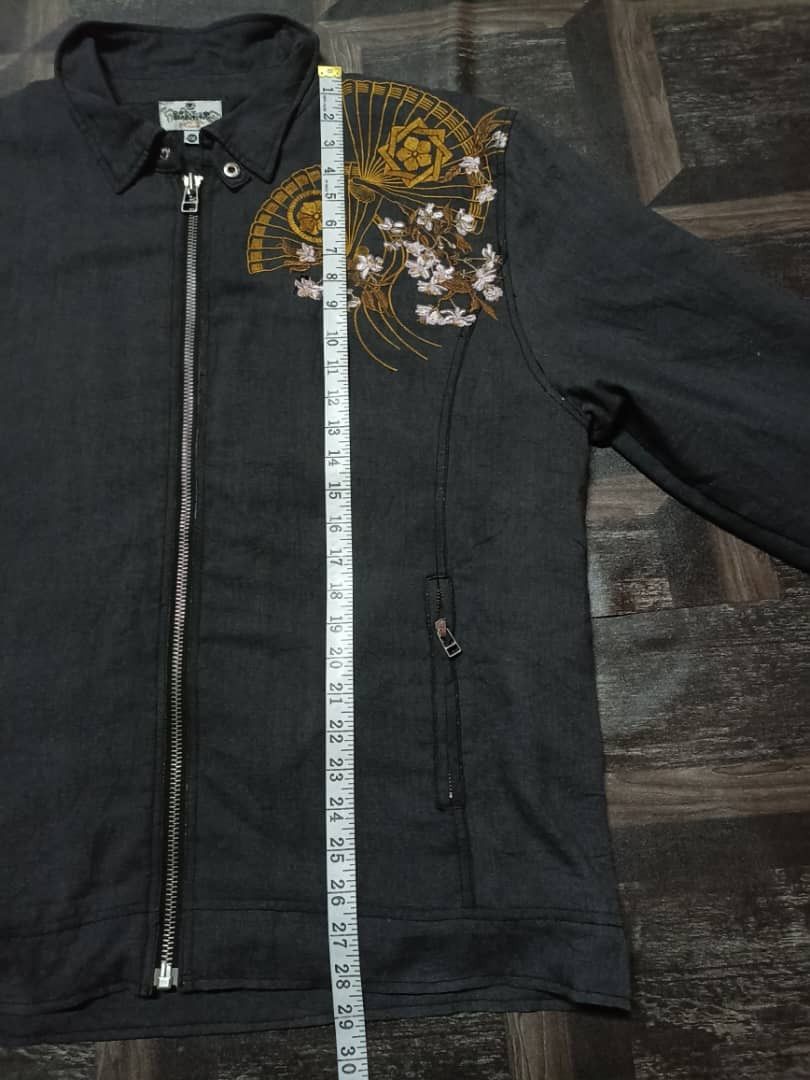 Japanese Brand Sukajan Jacket embroidery spirit of monkey fly Size US XXL / EU 58 / 5 - 16 Thumbnail