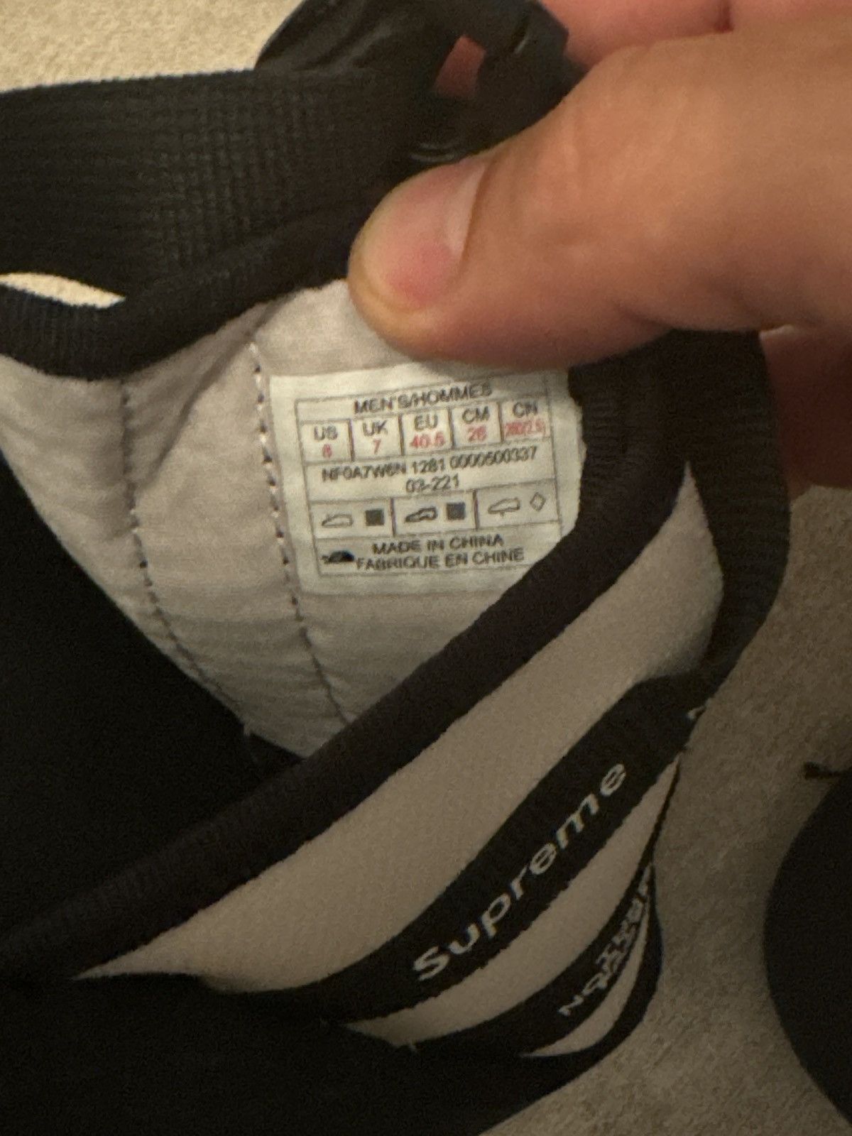 Supreme × The North Face Supreme x TNF Trekking Sandals – Black/White – Size 8 Size US 8 / EU 41 - 7 Thumbnail