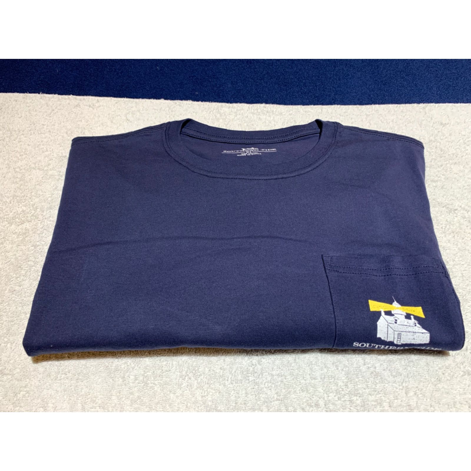 Southern Tide VINTAGE Southern Tide Pocketed Shirt XL Blue Men Regular Long Sleeve 24" Pockets 27" 29.5" 0? Size US XL / EU 56 / 4 - 7 Thumbnail