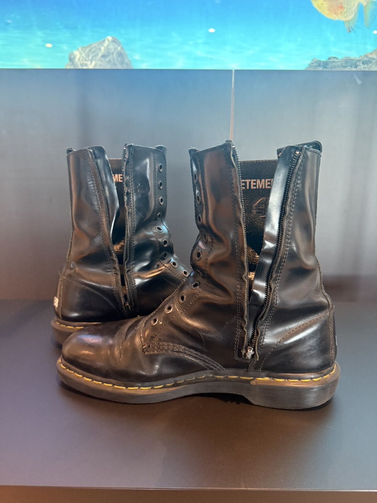 Dr. Martens × Vetements Vetements x Doc Martens SS17 Boots Size US 9 / EU 42 - 7 Thumbnail