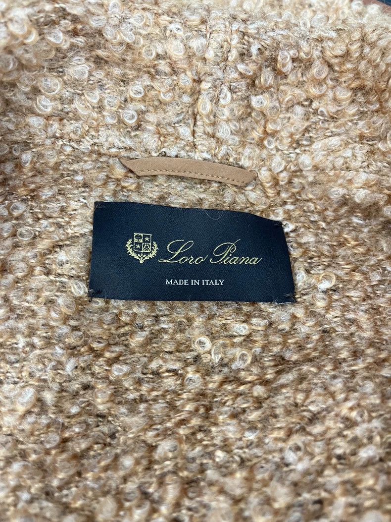 Loro Piana LORO PIANA Medium and long length cashmere blended horseha Size M / US 6-8 / IT 42-44 - 4 Thumbnail