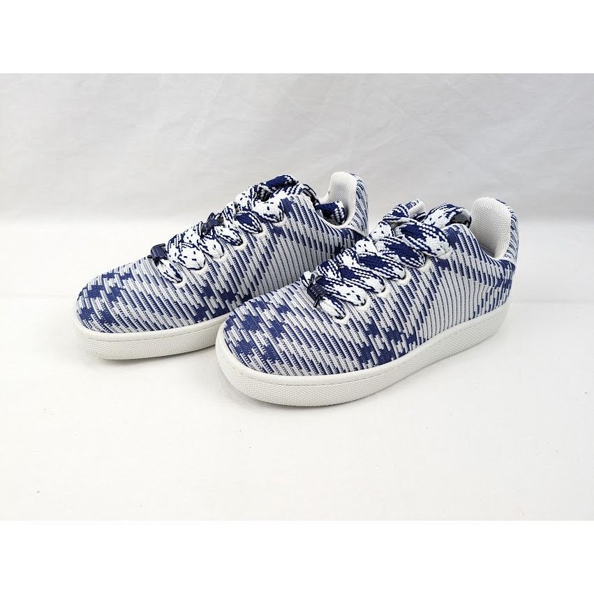 Burberry o1rshd1 Low-Top Trainer on Rubber Sole in Salt IP Chek Size US 10 / EU 43 - 17 Thumbnail