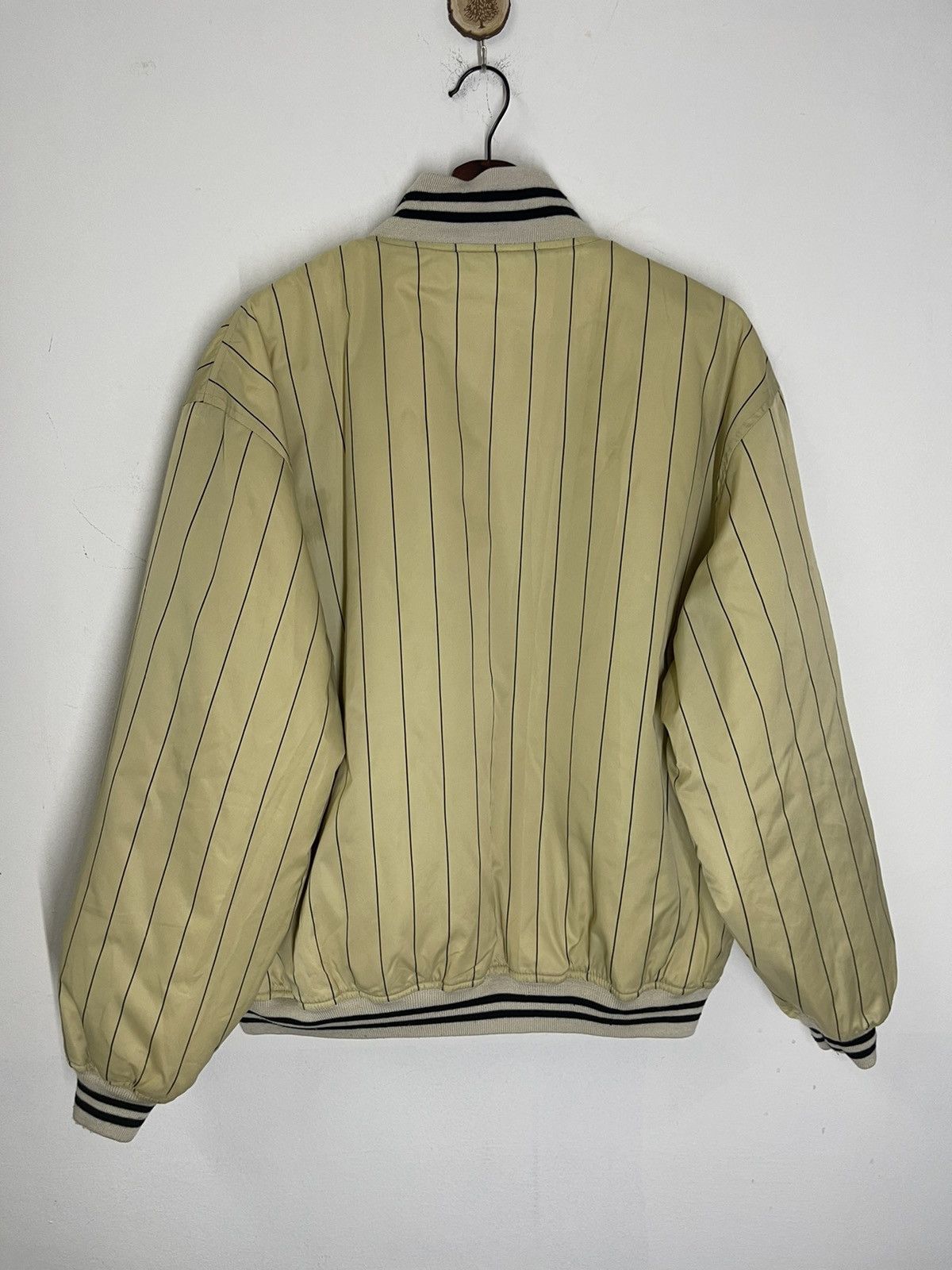Vintage VINTAGE MALTS BASEBALL SATIN JACKET STRIPES Size US L / EU 52-54 / 3 - 3 Thumbnail