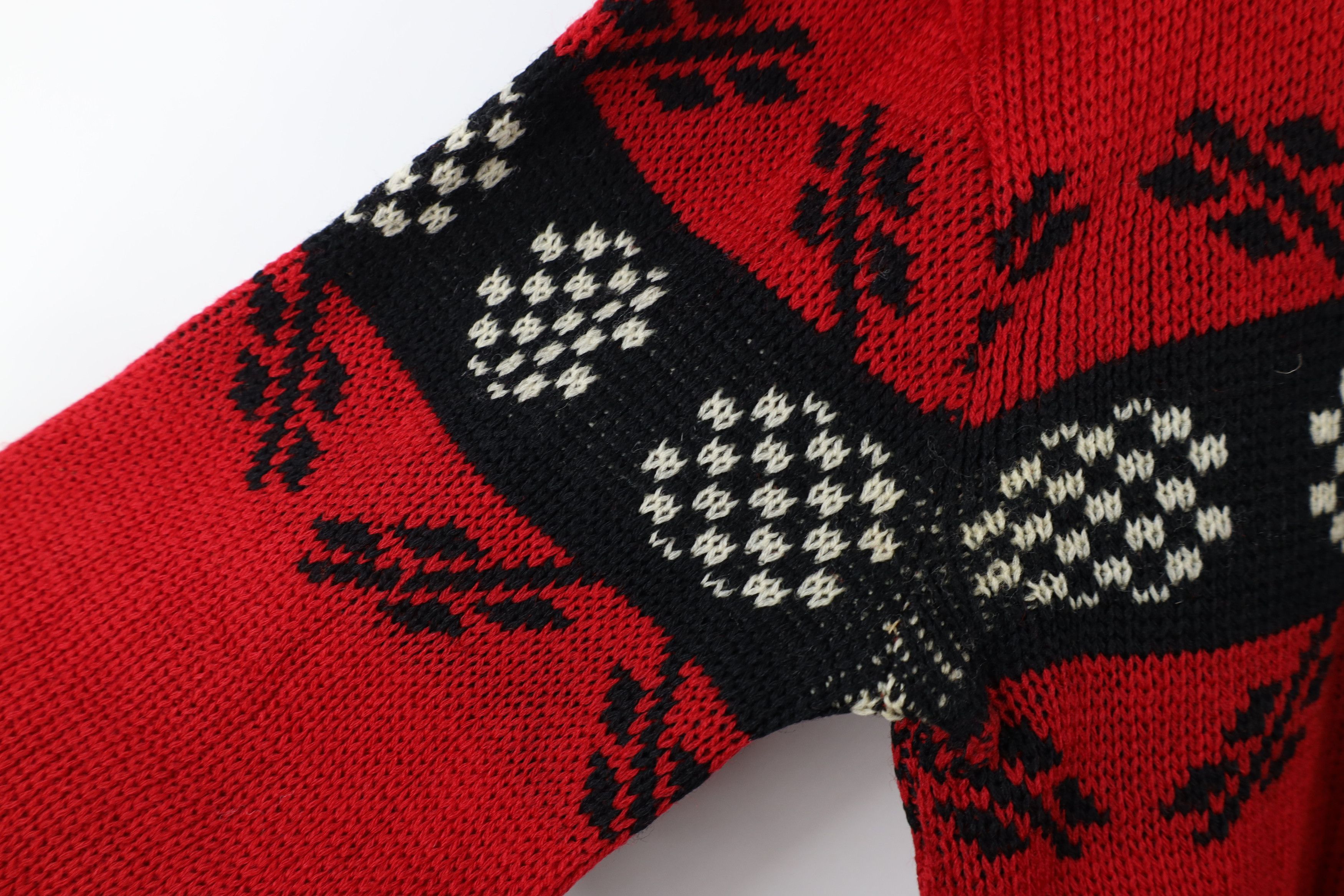 Vintage Vintage 50s 60s Streetwear Fair Isle Geometric Sweater USA Size US M / EU 48-50 / 2 - 6 Thumbnail