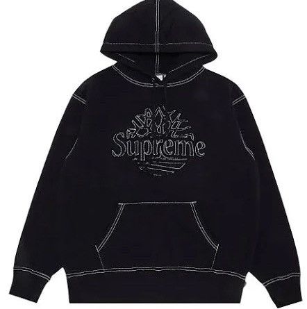 Supreme × Timberland Supreme x timberland logo hoodie Size US M / EU 48-50 / 2 - 1 Thumbnail