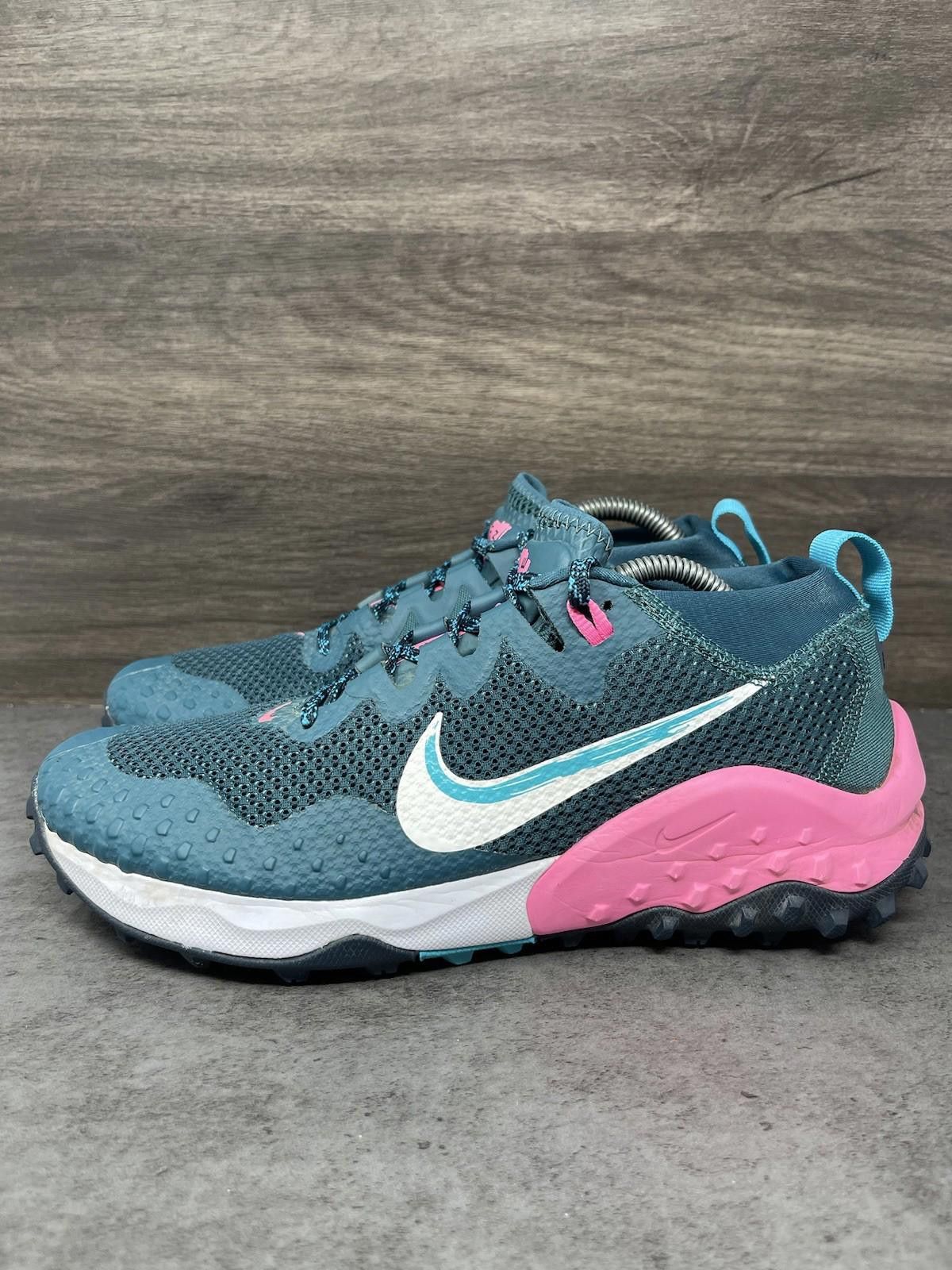 Nike Nike Wildhorse 7 Running Shoes Womens Size 9 Teal Blue Pink Size US 9 / IT 39 - 1 Thumbnail