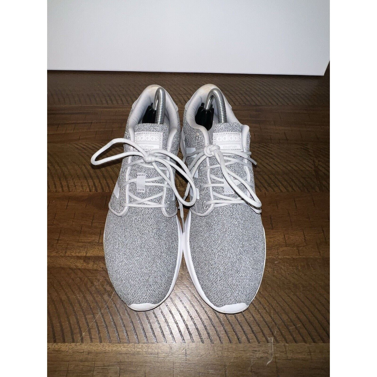 Adidas Women’s Adidas Cloudfoam Running Sneakers Shoes 9 Gray White Size US 7.5 / IT 37.5 - 6 Thumbnail