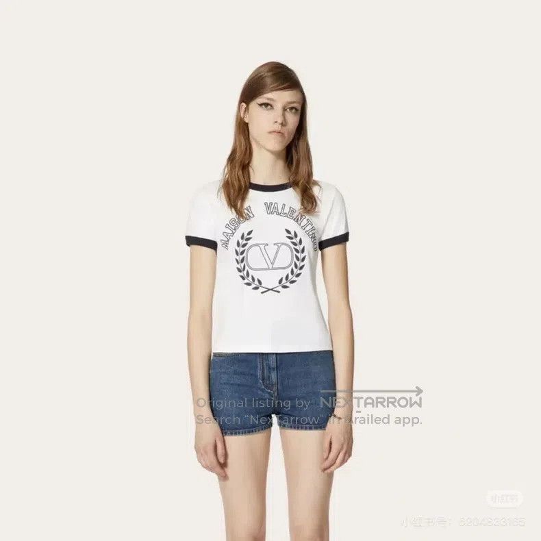 Valentino Valentino Short sleeves with monogram print Size L / US 10 / IT 46 - 9 Thumbnail