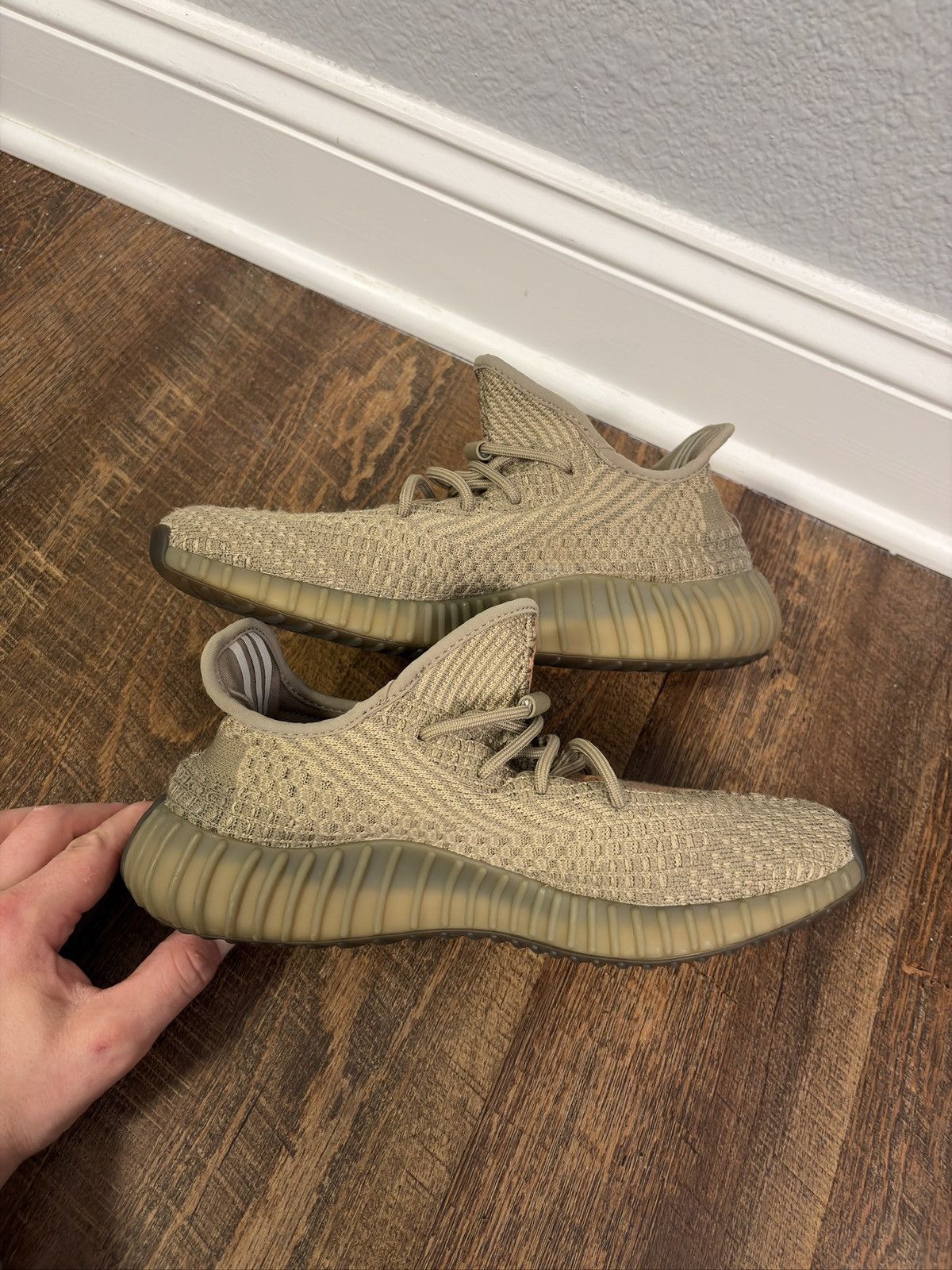 Yeezy Adidas Yeezy Boost 350 V2 Sand Taupe Size US 9 / EU 42 - 3 Thumbnail