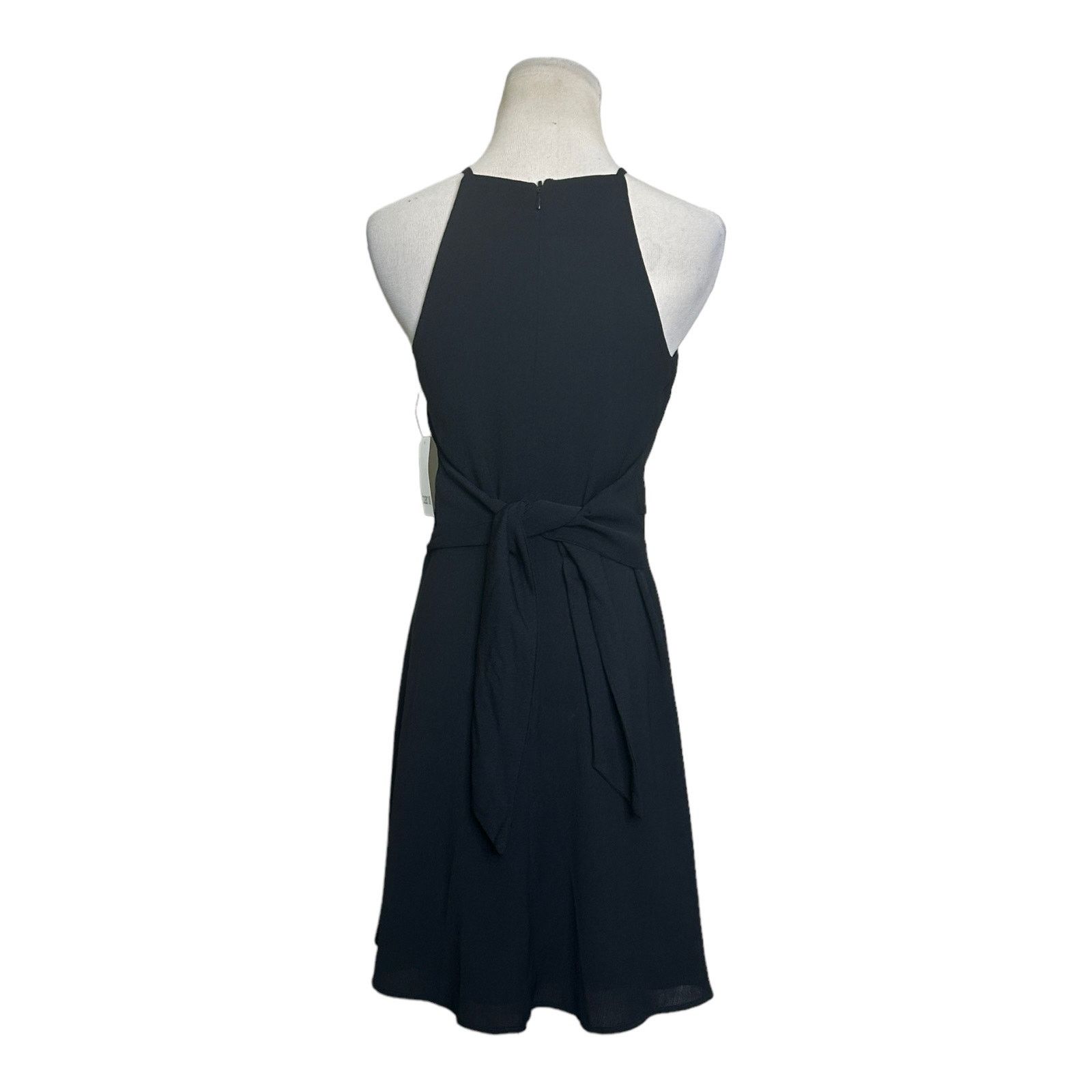Bar III Bar III black halter neck mini cocktail party dress size XS Size XS / US 0-2 / IT 36-38 - 3 Thumbnail