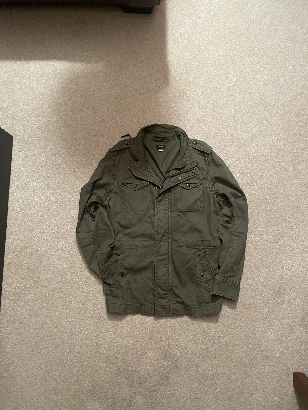 Diesel × Vintage 2000s Y2K Diesel Military Jacket Size US M / EU 48-50 / 2 - 1 Thumbnail