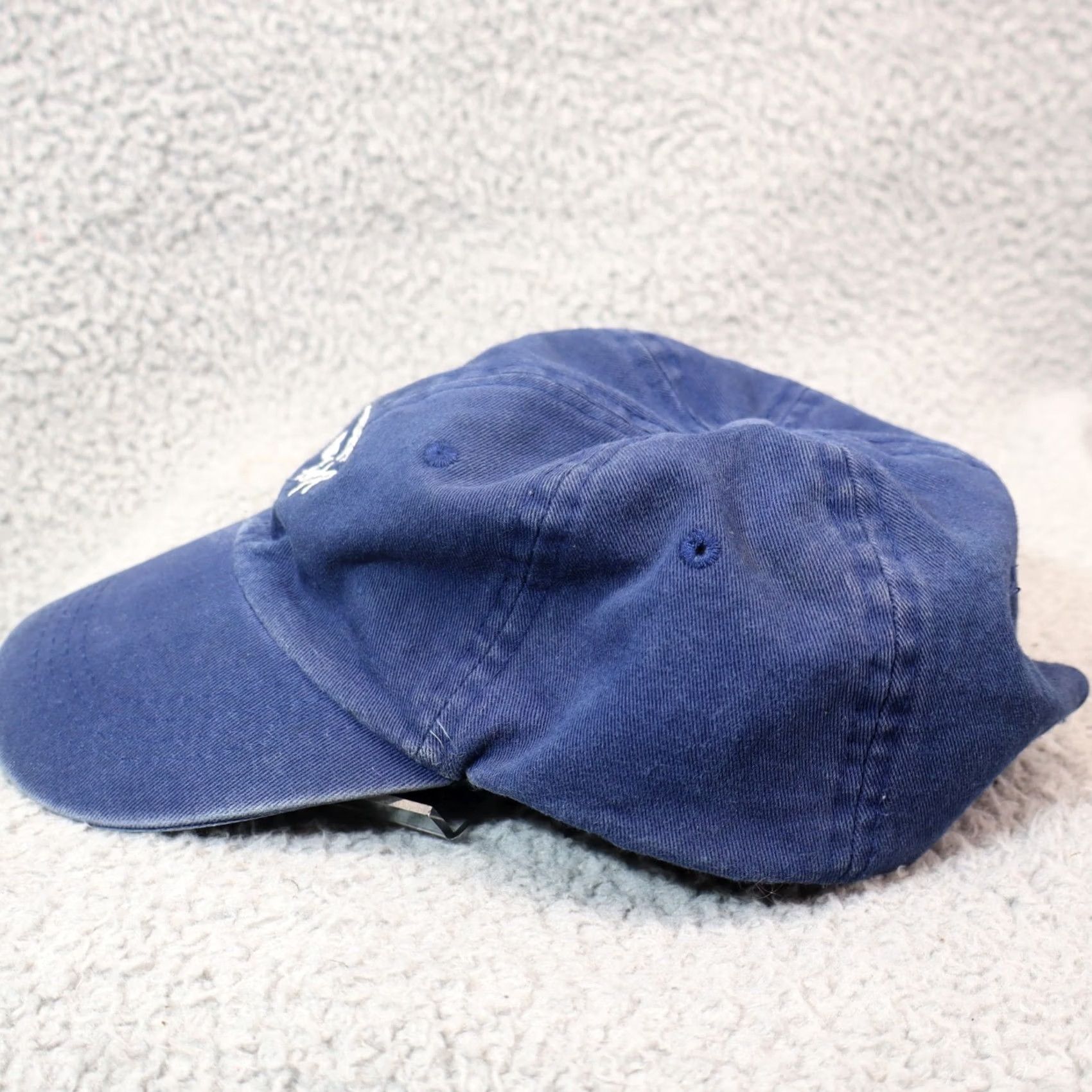 Vintage Blackjack DMD Hat Blue Strapback Skater Streetwear Patch Breaker Back Size ONE SIZE - 5 Thumbnail