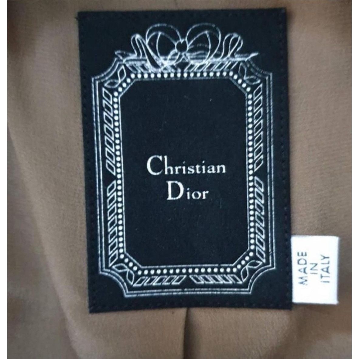 Dior Christian Dior Beige Leather Fox Trimmed Jacket Sz.36 Size XS / US 0-2 / IT 36-38 - 10 Thumbnail