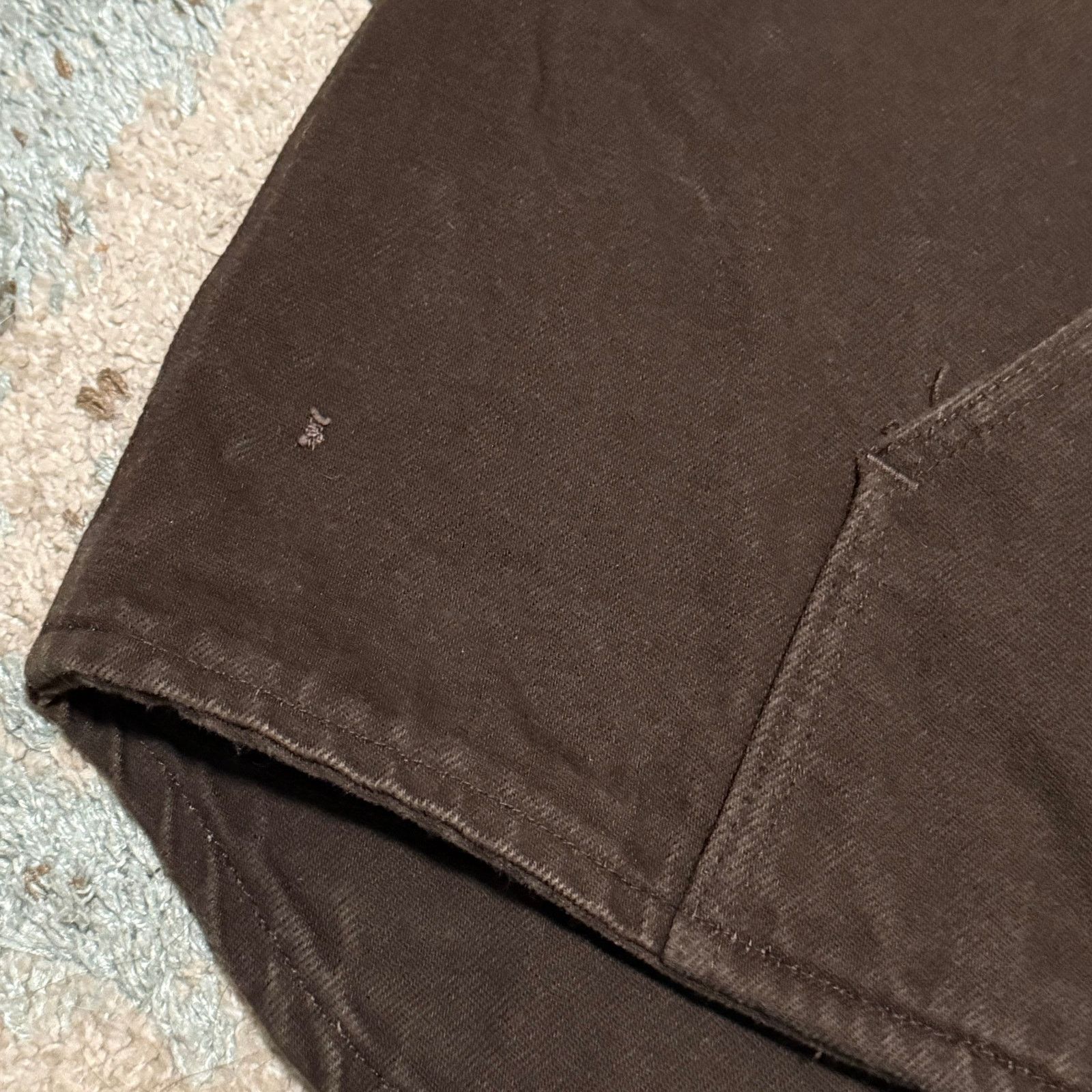 Carhartt Vintage Carhartt V19 DKB Canvas Vest Size 2XL Mocha Brown Size US XXL / EU 58 / 5 - 5 Thumbnail