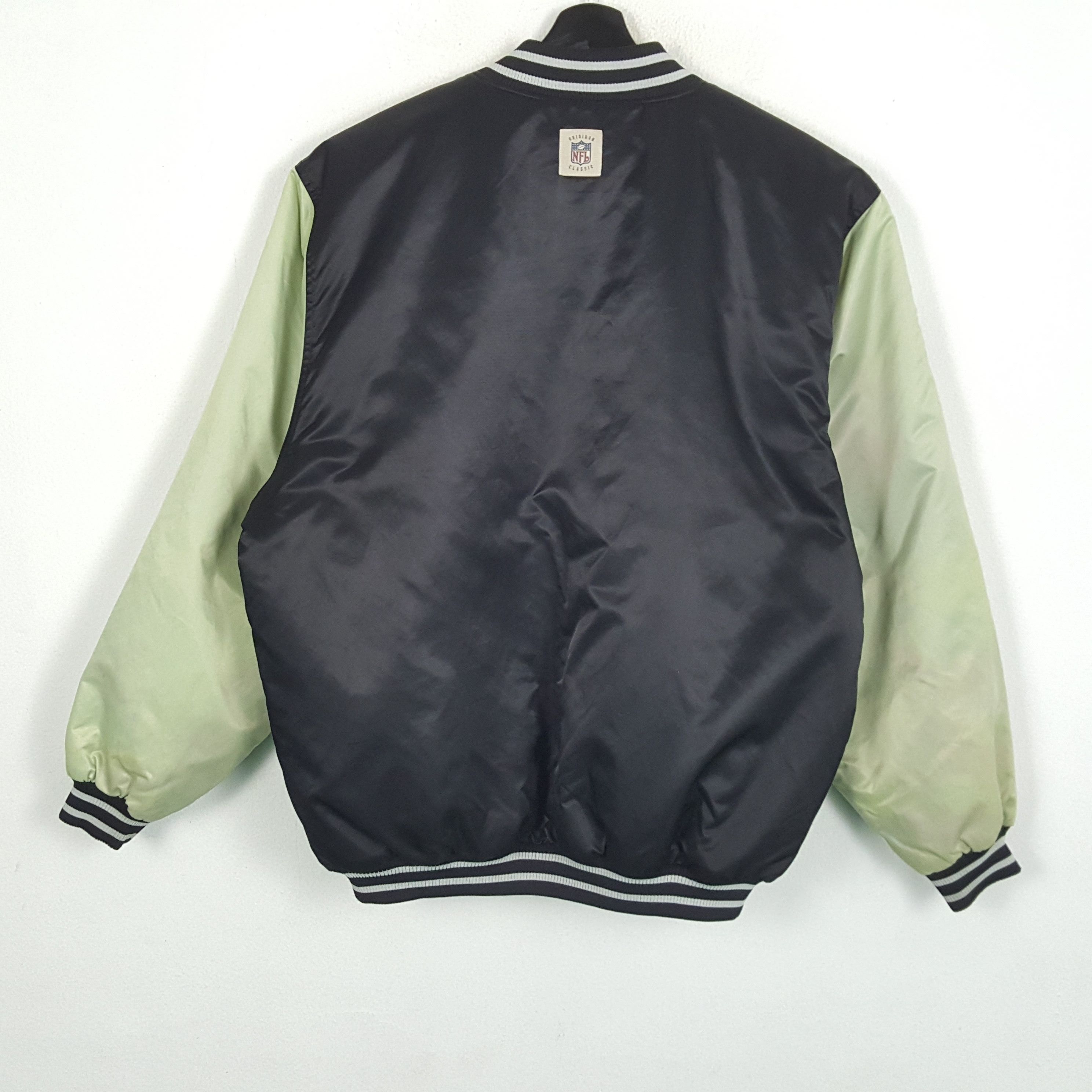 NFL × Vintage RAIDERS American Sports Football NFL Reversible Jacket Size US XXL / EU 58 / 5 - 3 Thumbnail