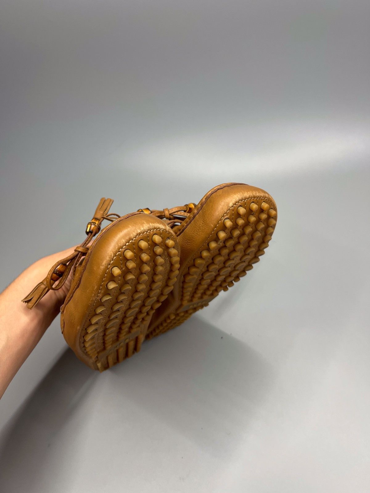 Gucci Gucci Loafers Leather Shoes Size US 8 / EU 41 - 12 Thumbnail