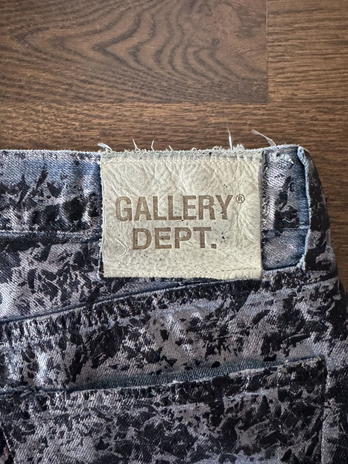 Gallery Dept. Gallery Dept Analog 5001 Metallic Jeans Size US 30 / EU 46 - 7 Thumbnail
