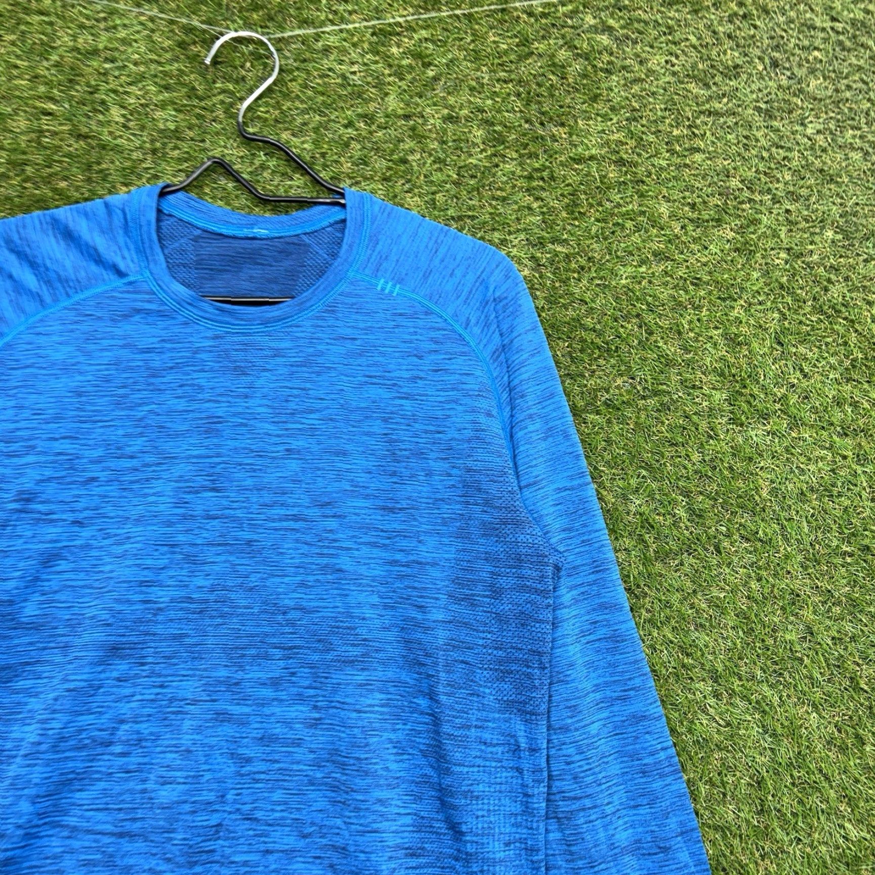 Lululemon Lululemon Metal Vent Tech Long Sleeve Shirt Mens M Blue Sports Performance Running Jogging Gym Training Athletic Shirt Size US M / EU 48-50 / 2 - 3 Thumbnail