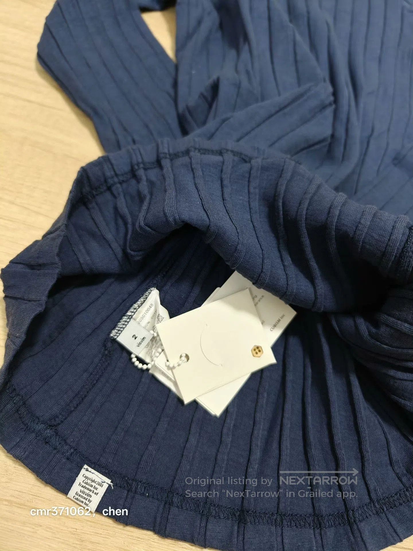 Visvim visvim 15AW Ribs Henley Long Sleeve. Size M / US 6-8 / IT 42-44 - 5 Thumbnail