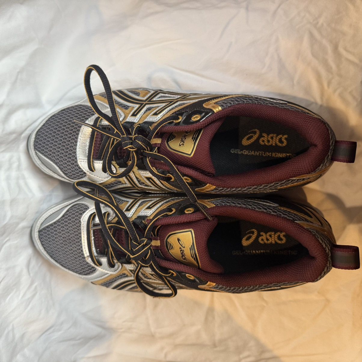 Asics Asics Gel-Quantum Kinetic “Carbon Pure Gold” Sneakers Size US 10.5 / EU 43-44 - 8 Thumbnail