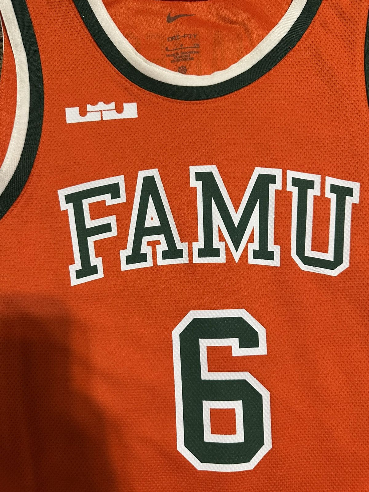 Nike × Vintage Vintage Nike HBCU FAMU A&M jersey 00s size small Size US S / EU 44-46 / 1 - 4 Thumbnail