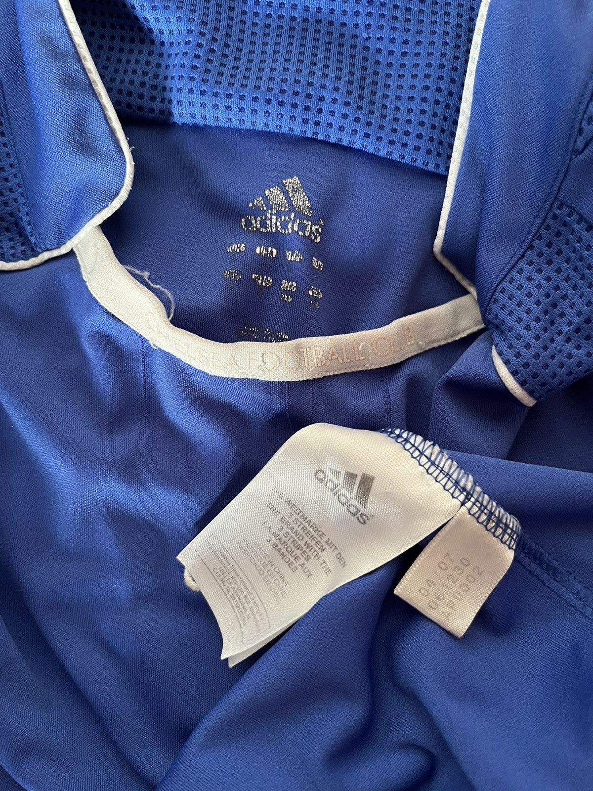 Chelsea Soccer CHELSEA 2006 2008 HOME FOOTBALL SHIRT SOCCER JERSEY ADIDAS Size US L / EU 52-54 / 3 - 4 Thumbnail