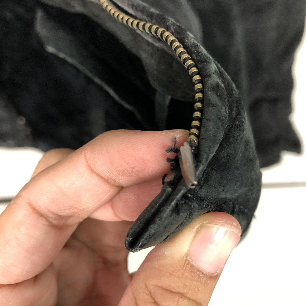 Japanese Brand 🔥VINTAGE LEATHER JACKET FUR BLANKET MAURICES ISSEY MIYAKE Size US M / EU 48-50 / 2 - 22 Thumbnail