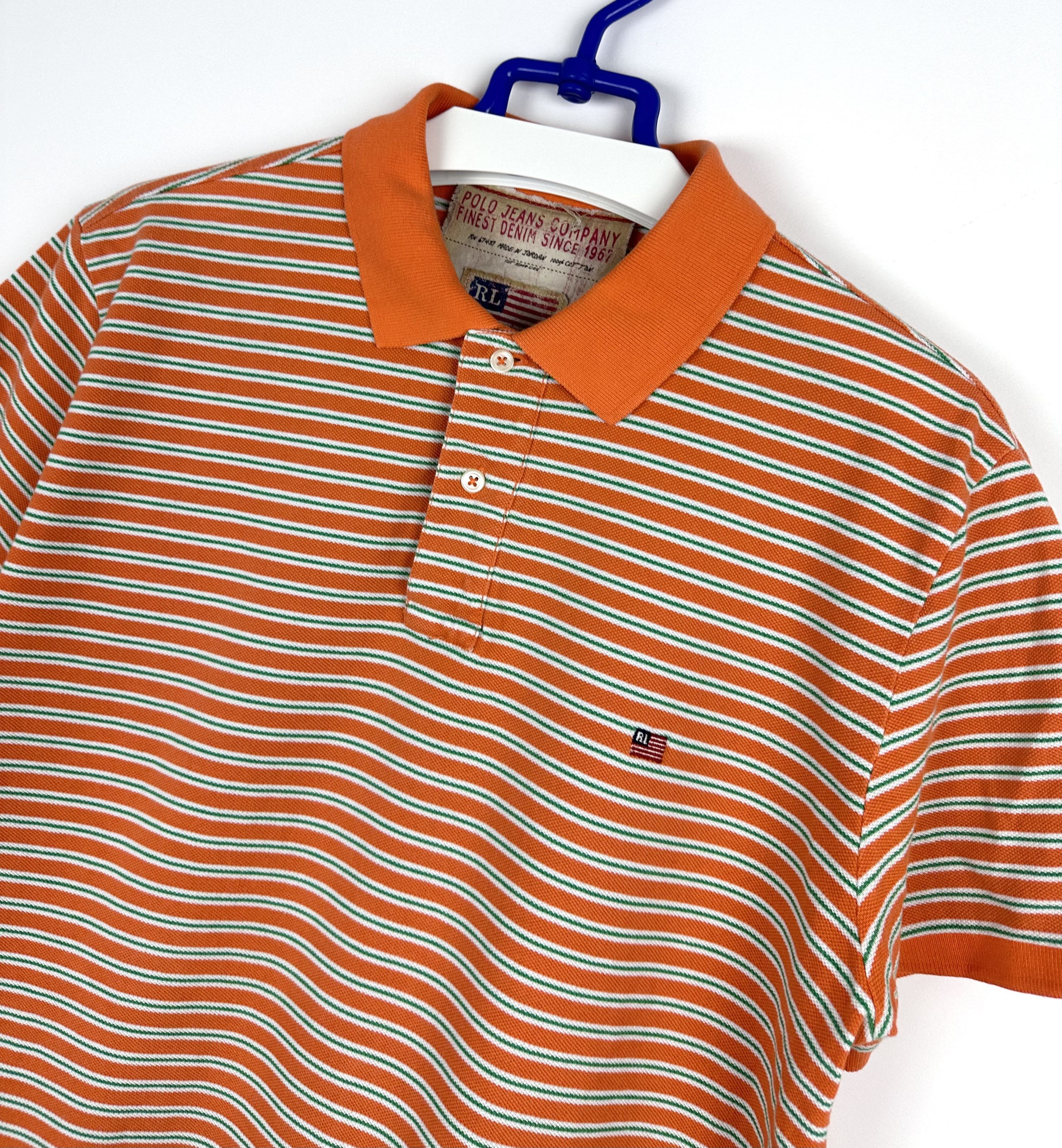 Ralph Lauren Polo Jeans Ralph Lauren Vintage Striped Shirt Size US XL / EU 56 / 4 - 2 Thumbnail