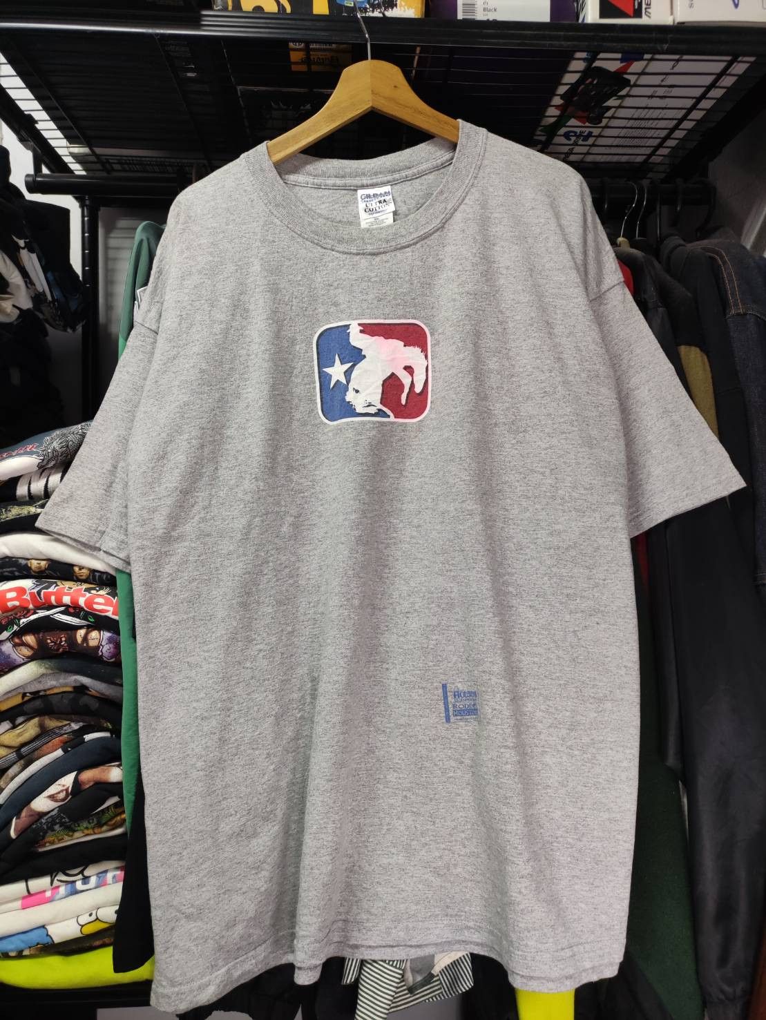 Cowboy Equipment Vtg 00's Houston Livestock Show and Rodeo T-Shirt Size US XXL / EU 58 / 5 - 2 Thumbnail