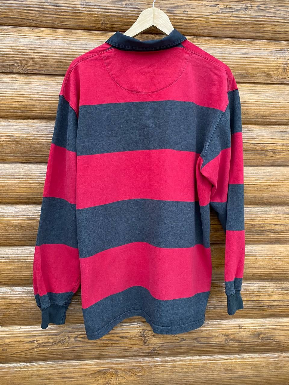 Polo Ralph Lauren Polo Ralph Lauren vintage striped rugby polo shirt Size US L / EU 52-54 / 3 - 2 Thumbnail