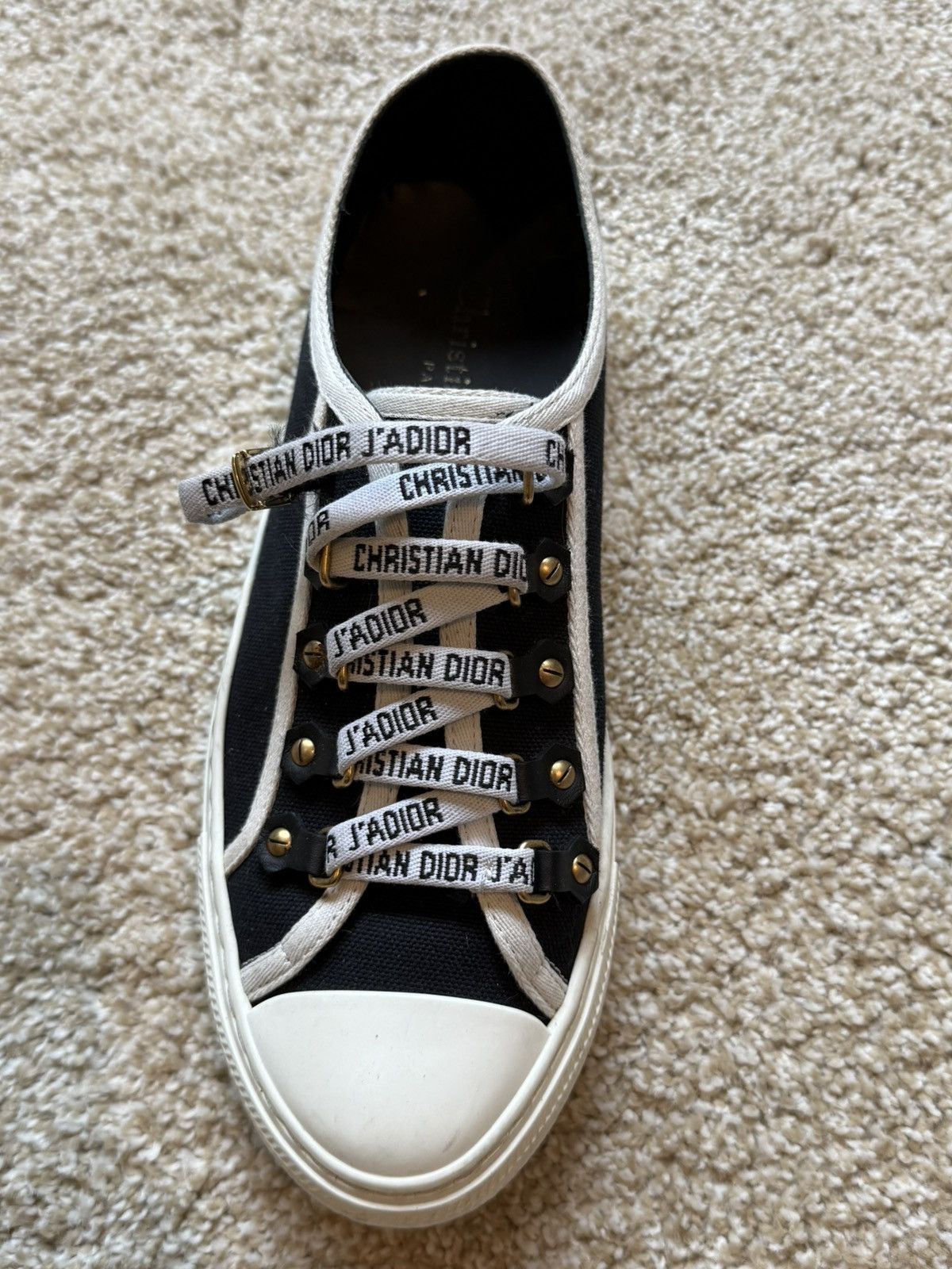 Dior Christian Dior Walk’n’Dior Low Top Sneakers Size US 7 / IT 37 - 2 Thumbnail