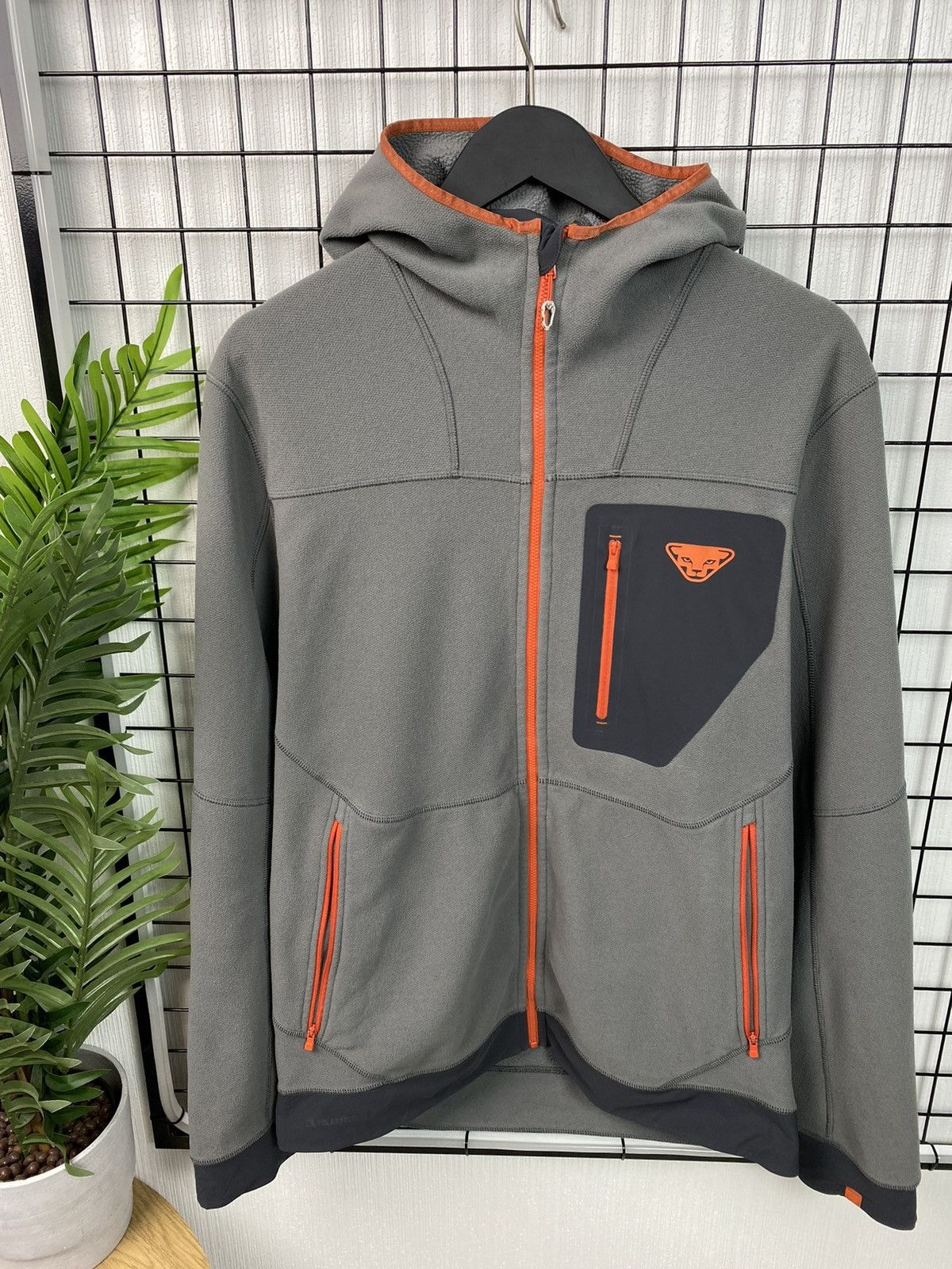 Other Dynafit lightweight Hoodie Fleece Jacket Men Grey Size US M / EU 48-50 / 2 - 1 Thumbnail