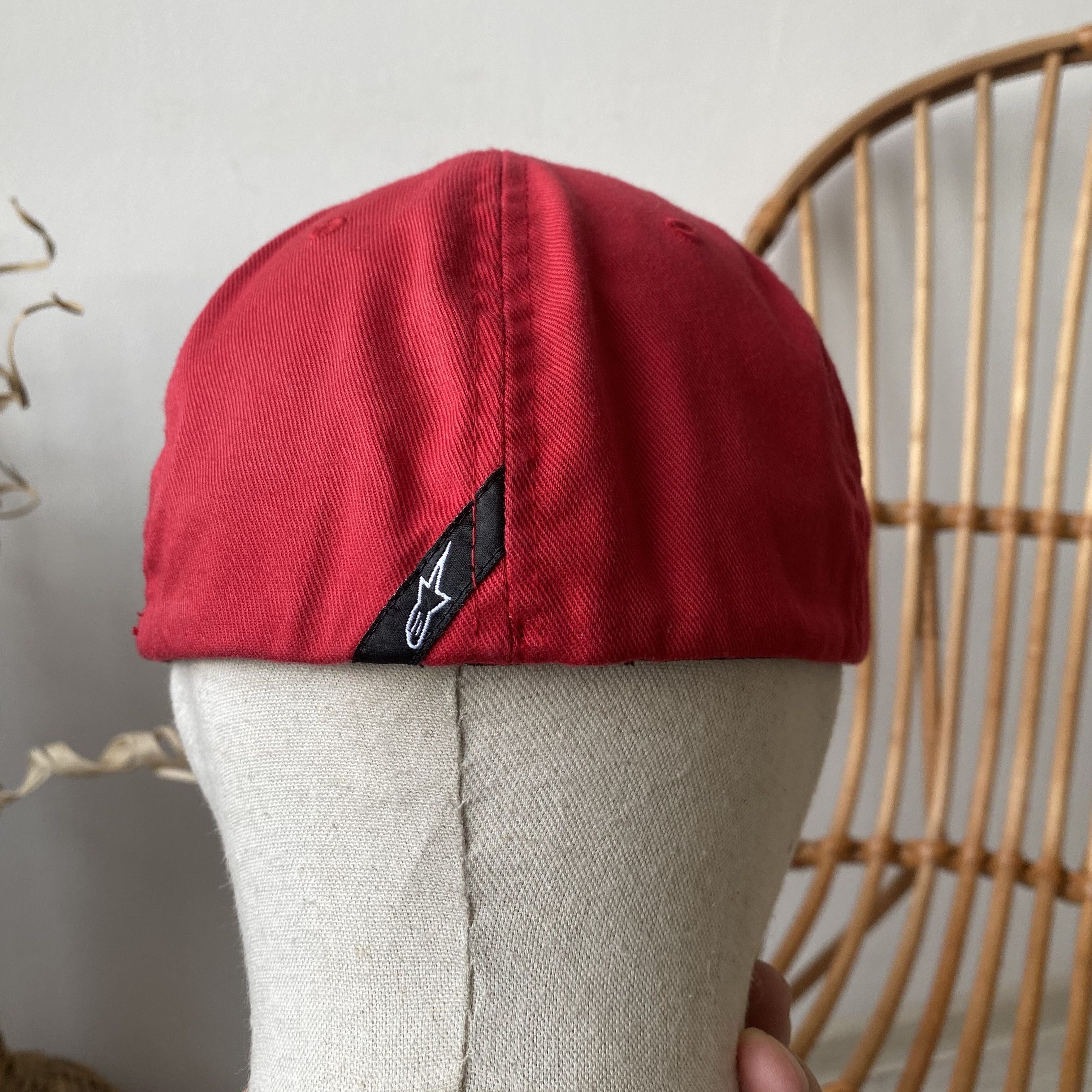 Alpinestars Vintage 00s Flexfit Alpinestars Cap Racing moto Size ONE SIZE - 2 Thumbnail