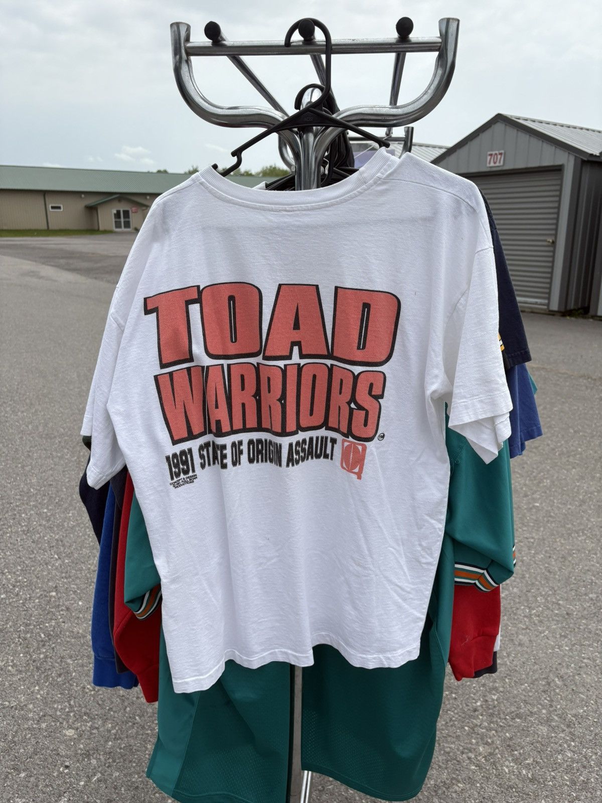 Man Made In Australia × Vintage 1991 Rugby Australian Football League T-Shirt Size US XL / EU 56 / 4 - 2 Thumbnail