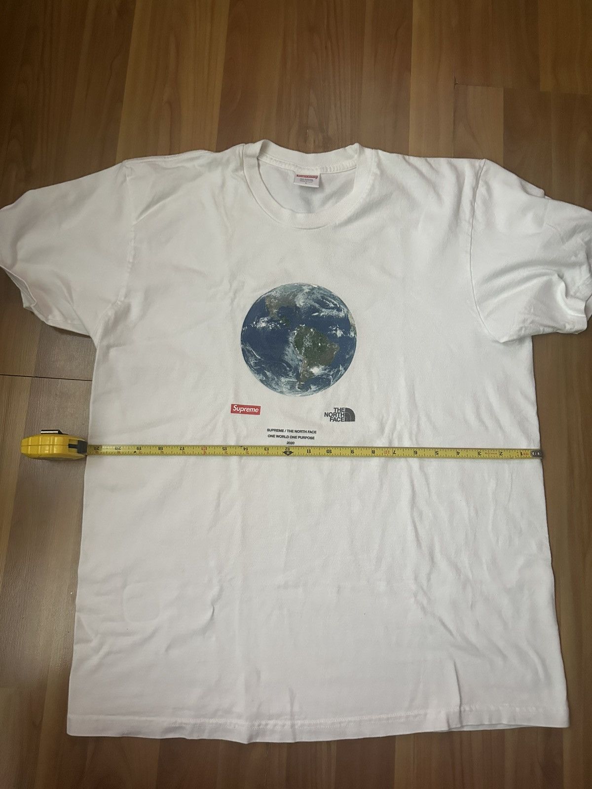Supreme Supreme The North Face One World Tee Size US L / EU 52-54 / 3 - 4 Thumbnail