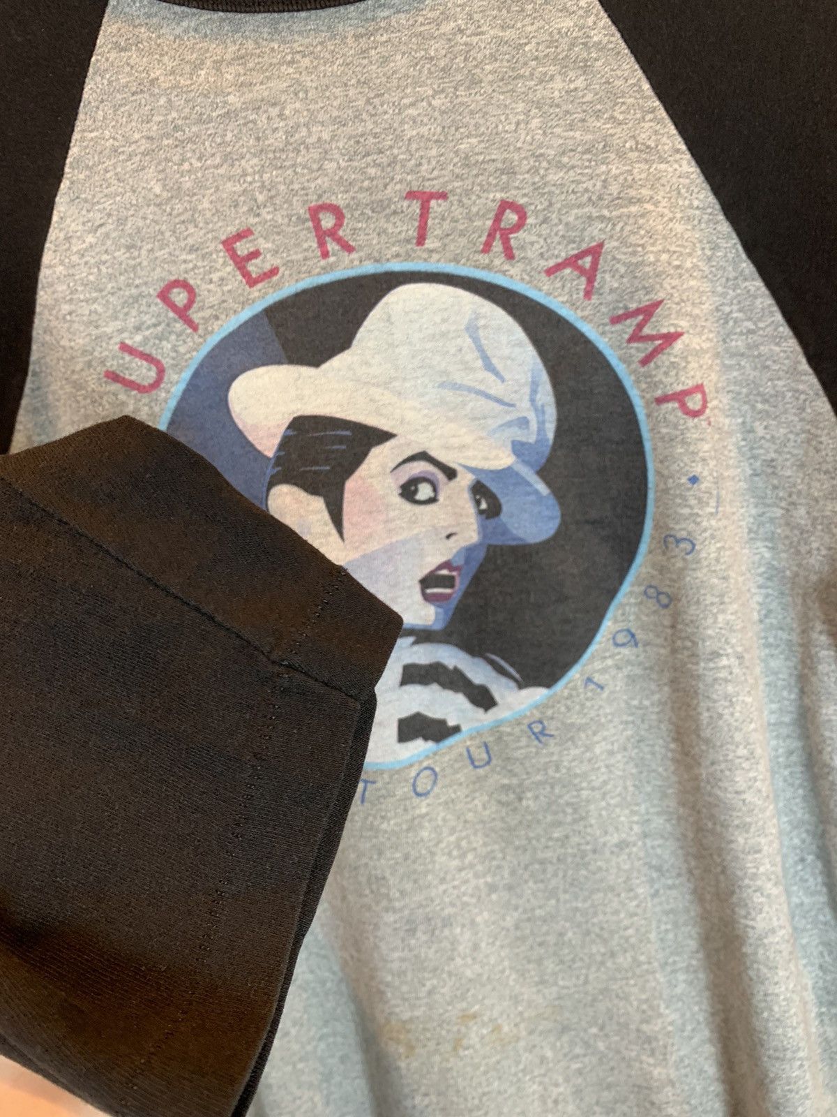 Band Tees × Vintage RARE Vintage 1983 Supertramp World Tour Single Stitch Shirt Size US M / EU 48-50 / 2 - 5 Thumbnail
