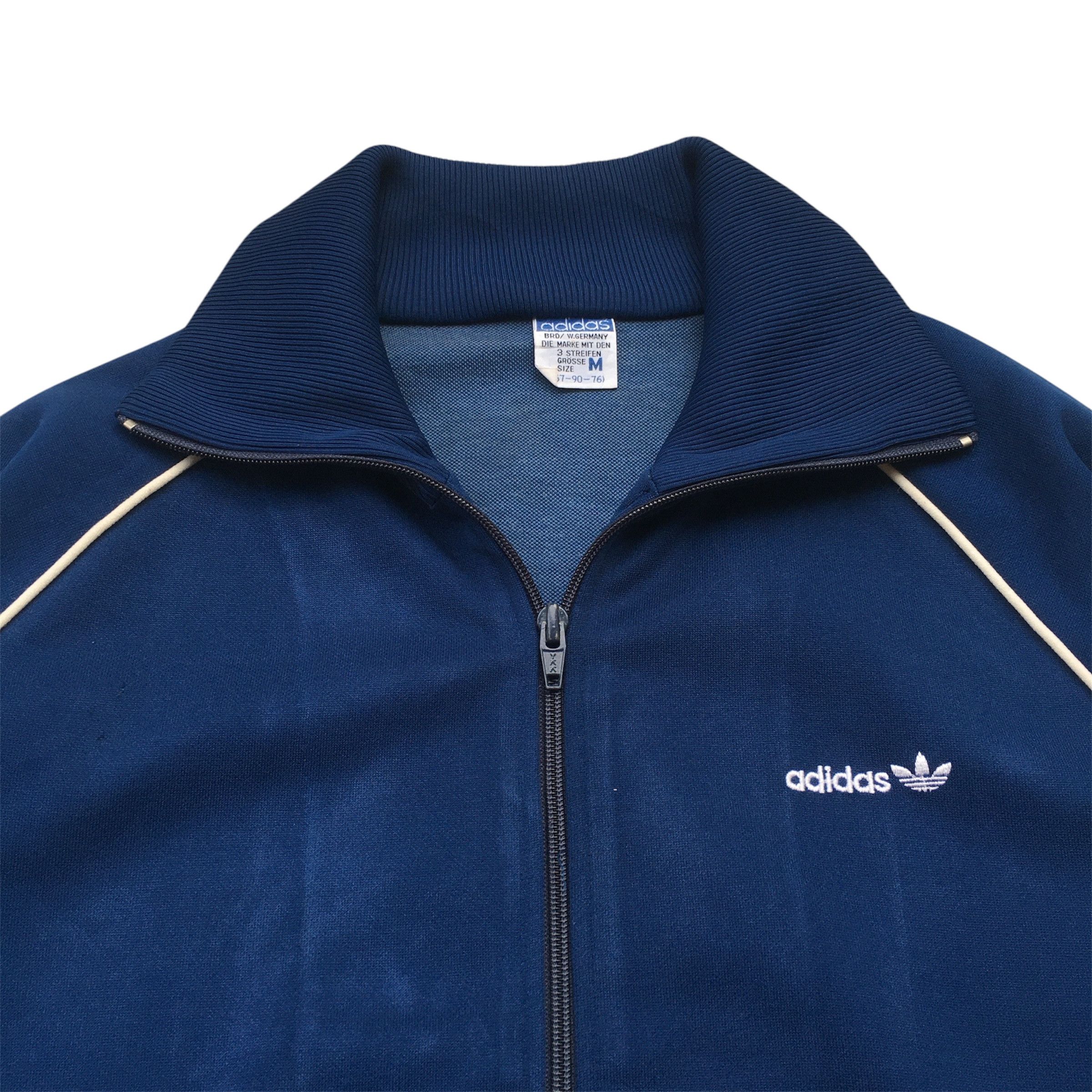 Vintage 70’s Adidas Descente Track Top Jacket Size US M / EU 48-50 / 2 - 2 Thumbnail
