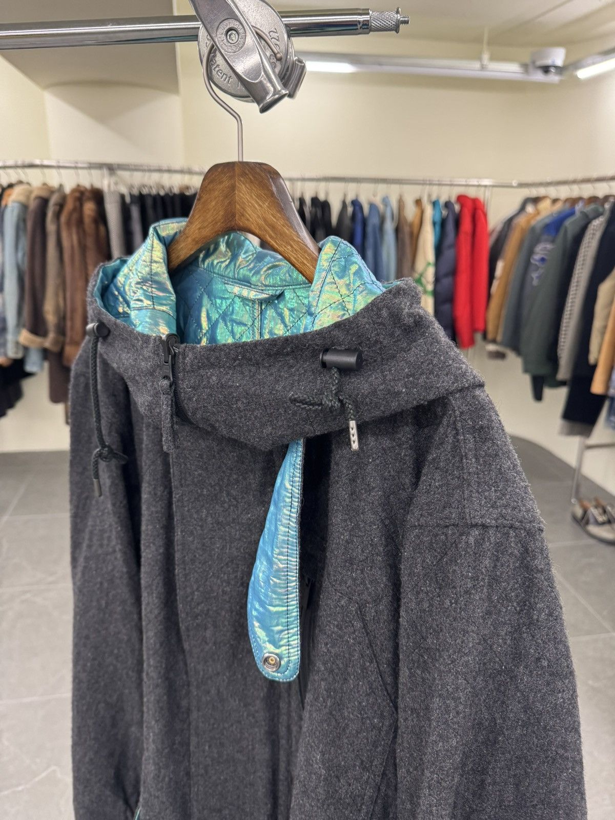 Issey Miyake Issey miyake 2014 f/w reversible parka Size US XL / EU 56 / 4 - 3 Thumbnail