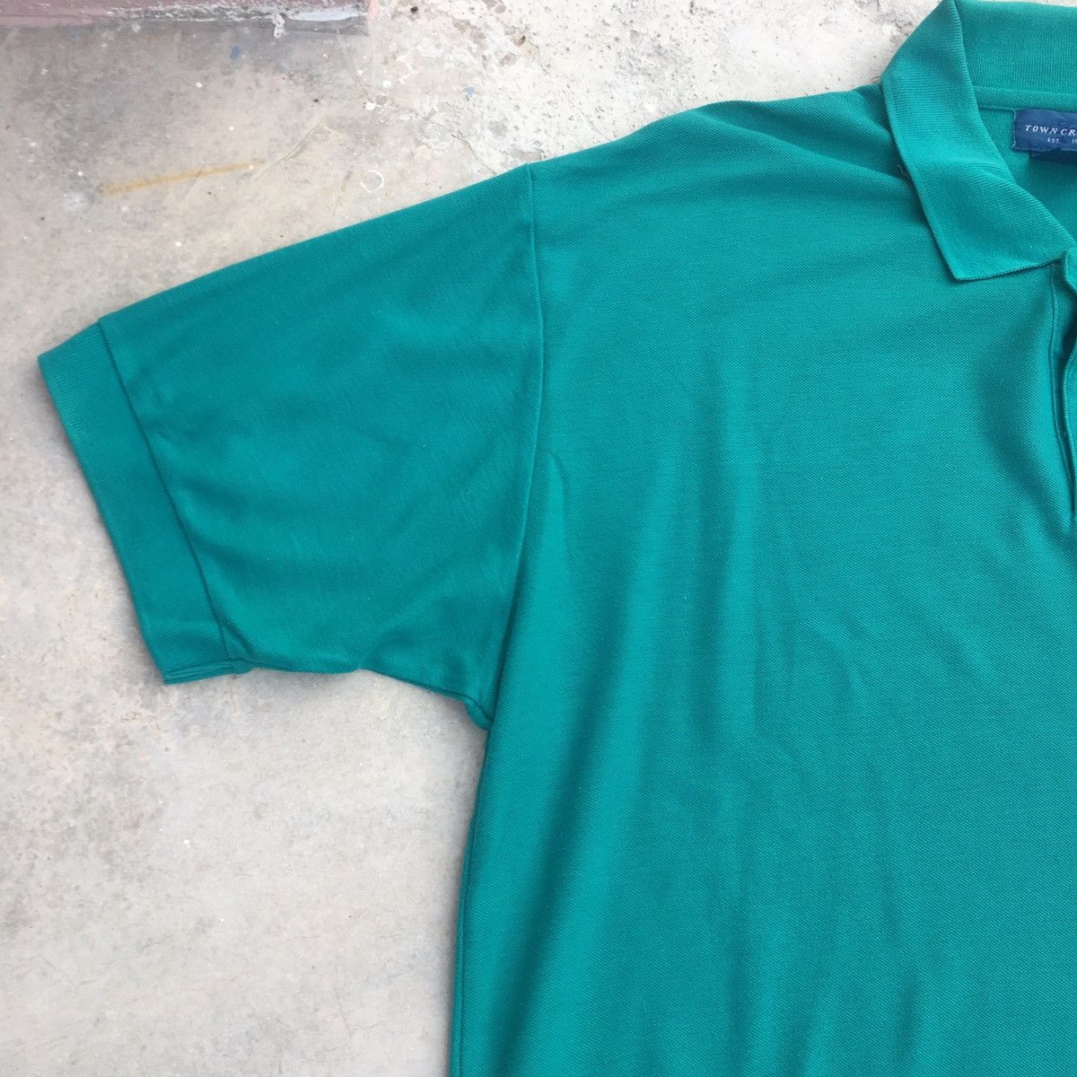 Towncraft × Vintage Vintage Towncraft Green Polo Tee Size US XL / EU 56 / 4 - 4 Thumbnail