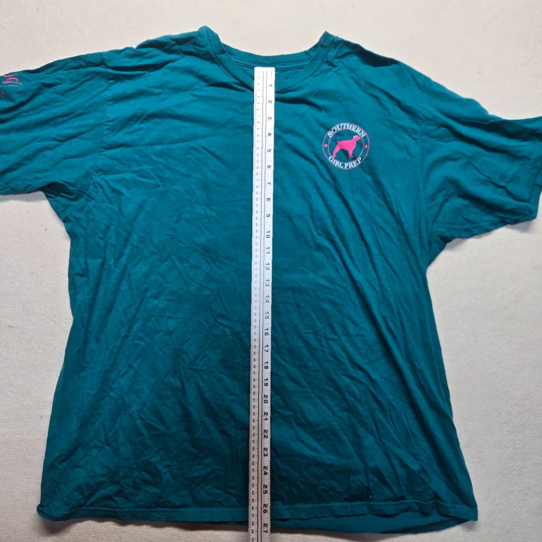 Vintage VINTAGE Southern Girl Prep T-Shirt Short Sleeve Women's 2XL Blue Casual Summer 90s Size XXL / US 16-18 / IT 52-54 - 7 Thumbnail