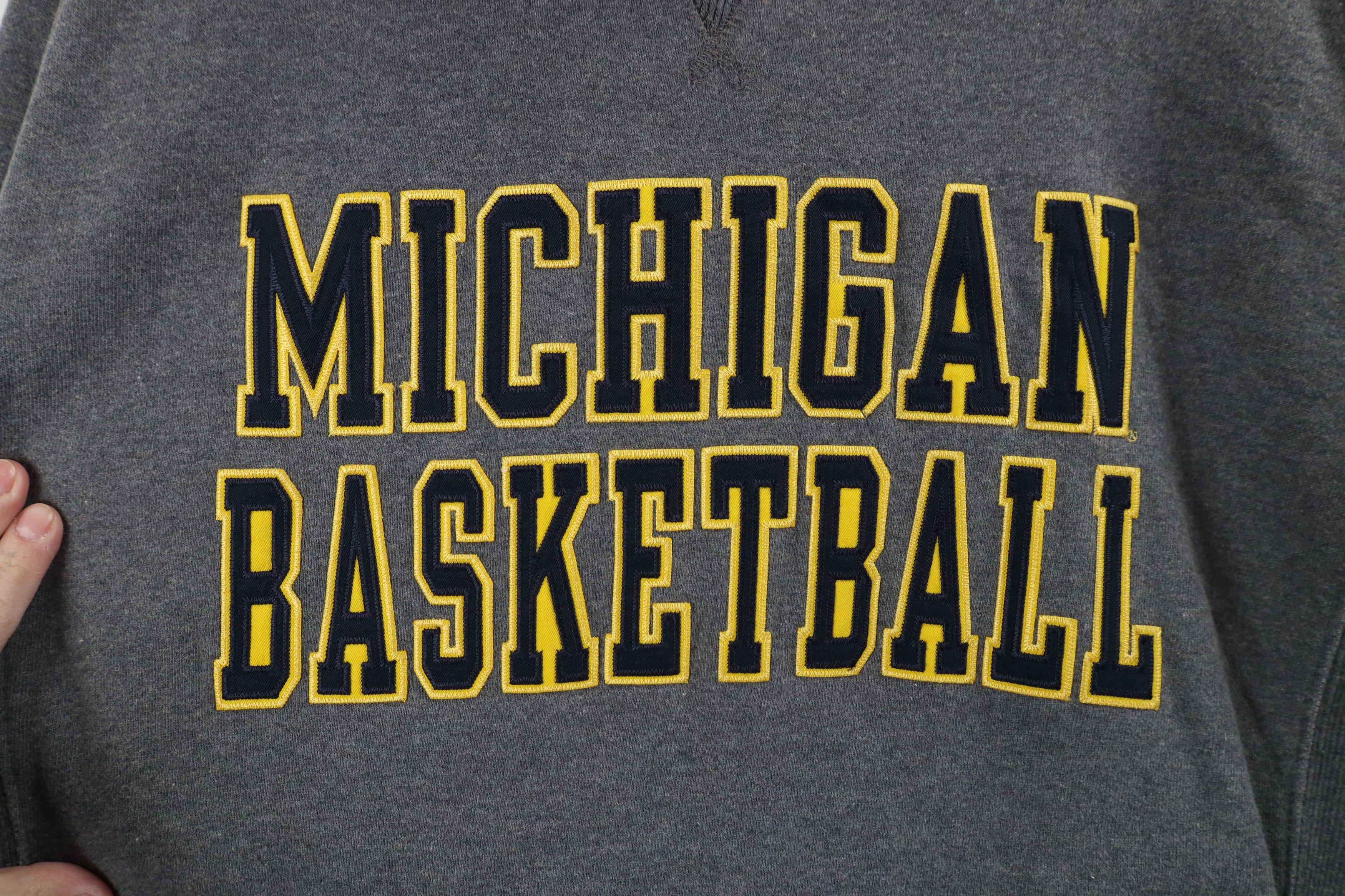 Champion × Vintage Vintage Champion University of Michigan Basketball Hoodie Size US XL / EU 56 / 4 - 8 Thumbnail