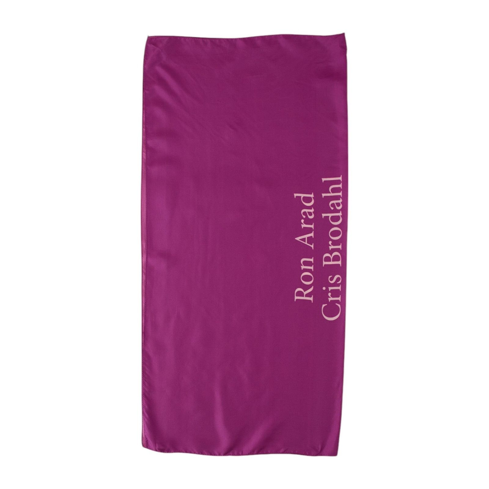 Maison Margiela 2014 Margiela Purple Silk Scarf Size ONE SIZE - 3 Thumbnail