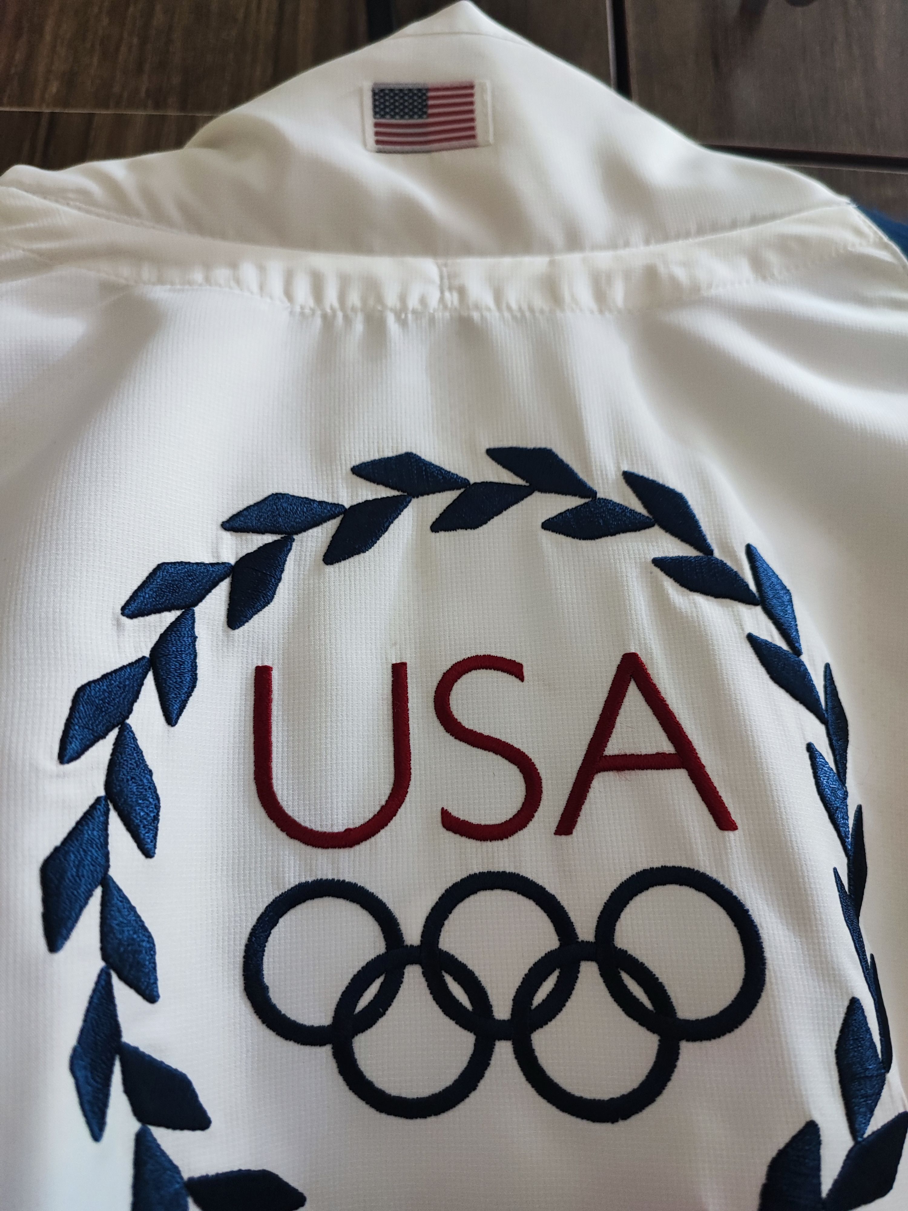 Adidas × Vintage Rare! USA 2004 Olympic Basketball Official Track Jacket Size US XXL / EU 58 / 5 - 5 Thumbnail