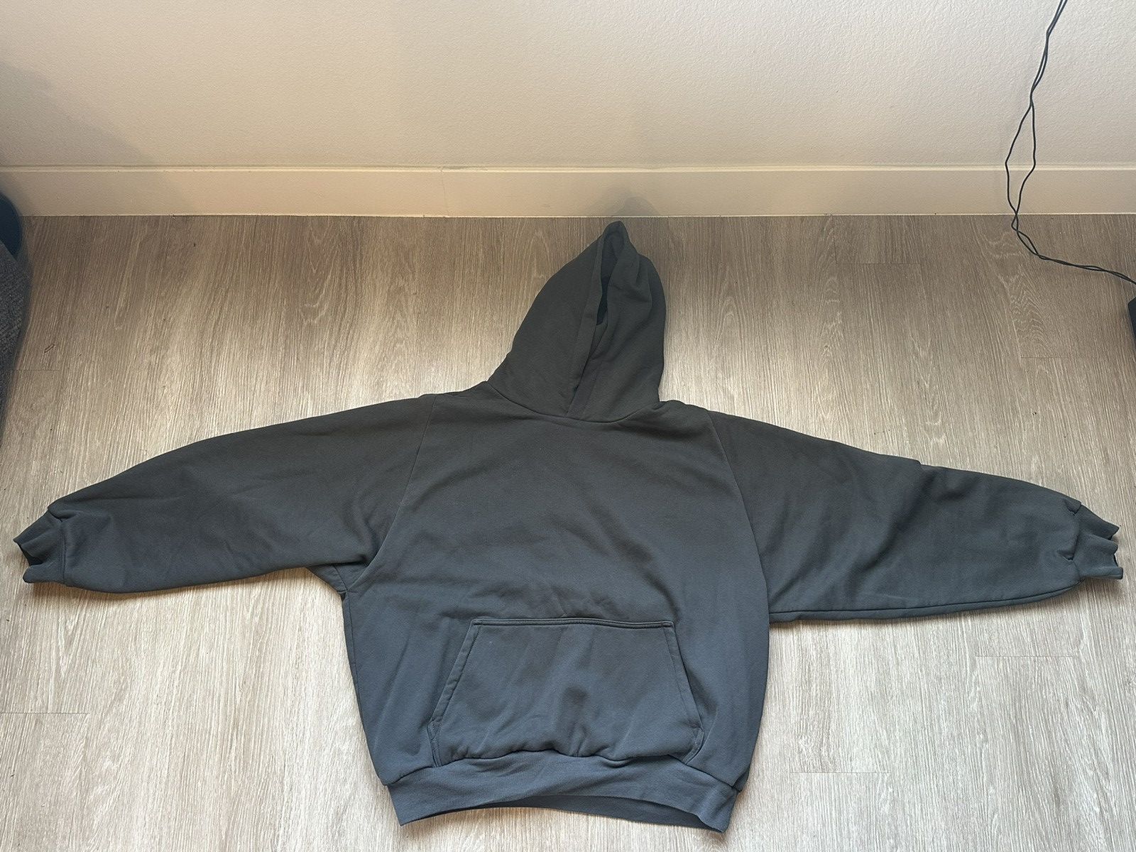 Yeezy/Gap/Balenciaga Logo Shrunken Hoodie XL
