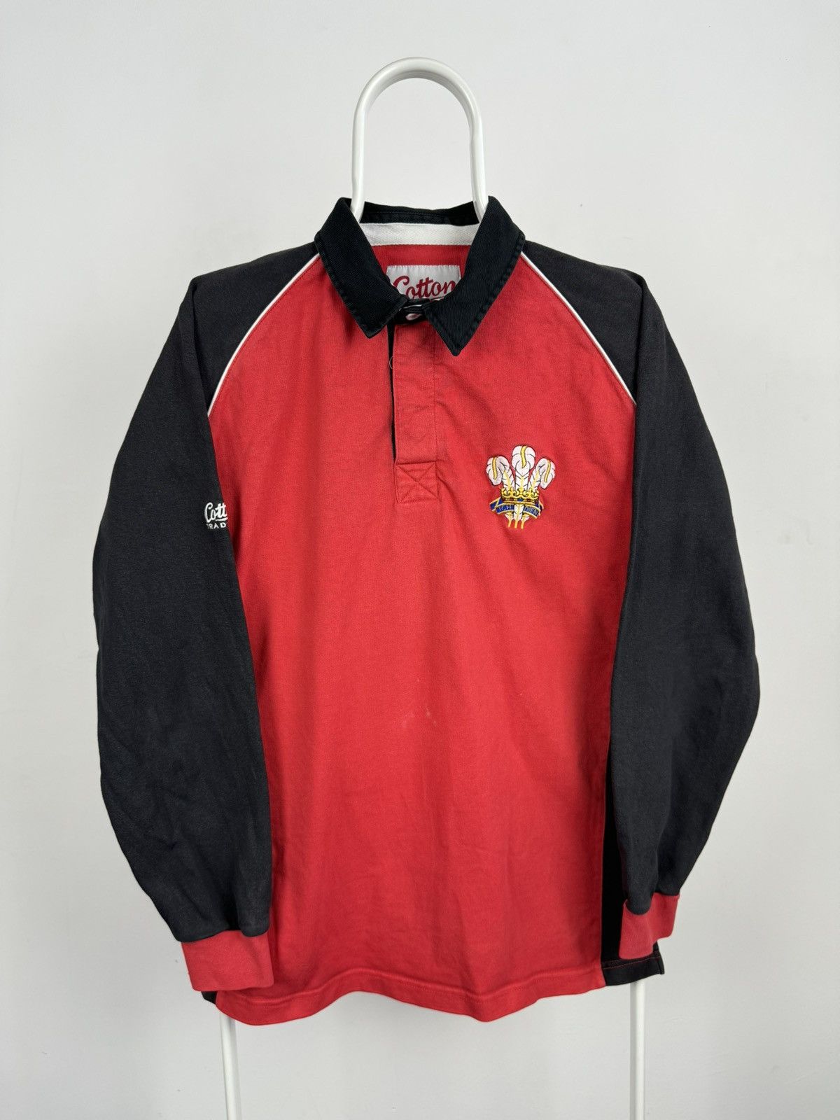 Other Vintage Wales Cotton Traders Rugby Long Sleeve Shirt Size US L / EU 52-54 / 3 - 1 Thumbnail