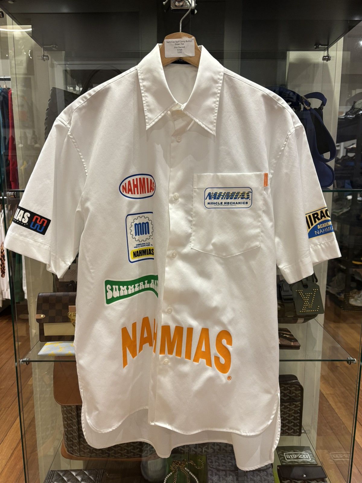 Nahmias Nahmias Surf Comp Button Down Tee Size US S / EU 44-46 / 1 - 1 Thumbnail