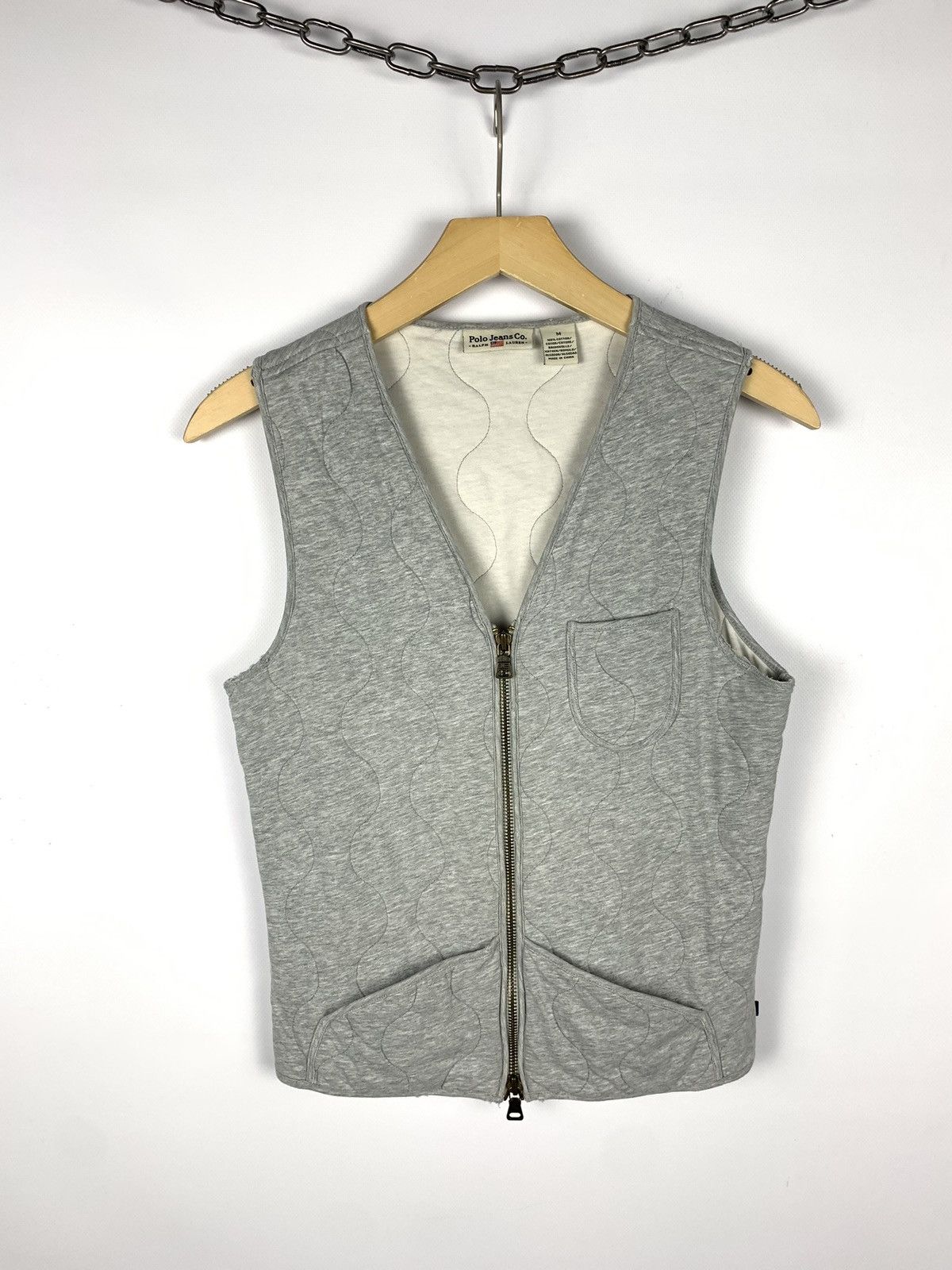 Vintage Y2K Polo Jeans Co. Ralph Lauren Jacket Vest Size M