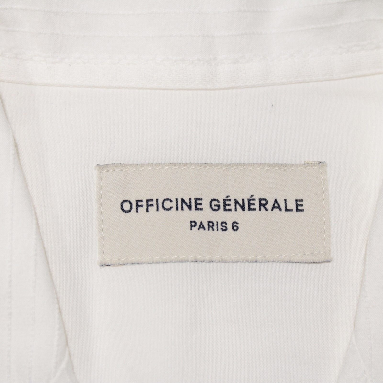 Officine Generale Officine Generale New with tags Shirt Size M US In White Size US M / EU 48-50 / 2 - 8 Thumbnail